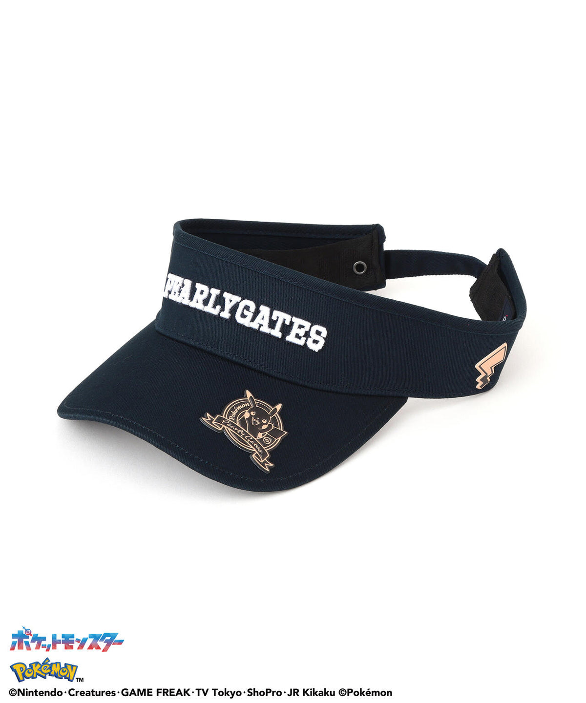 [PEARLYGATES×POKEMON] ポケモンツイルバイザー (UNISEX)