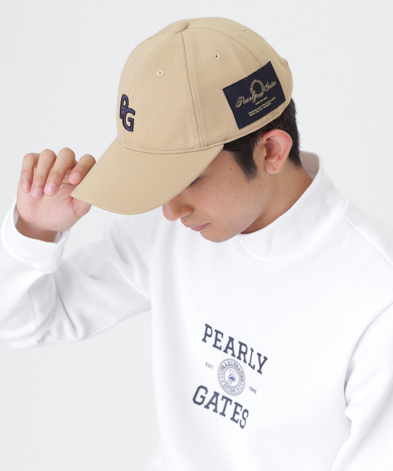 ダンボールPGロゴキャップ (UNISEX) | PEARLY GATES（パーリーゲイツ
