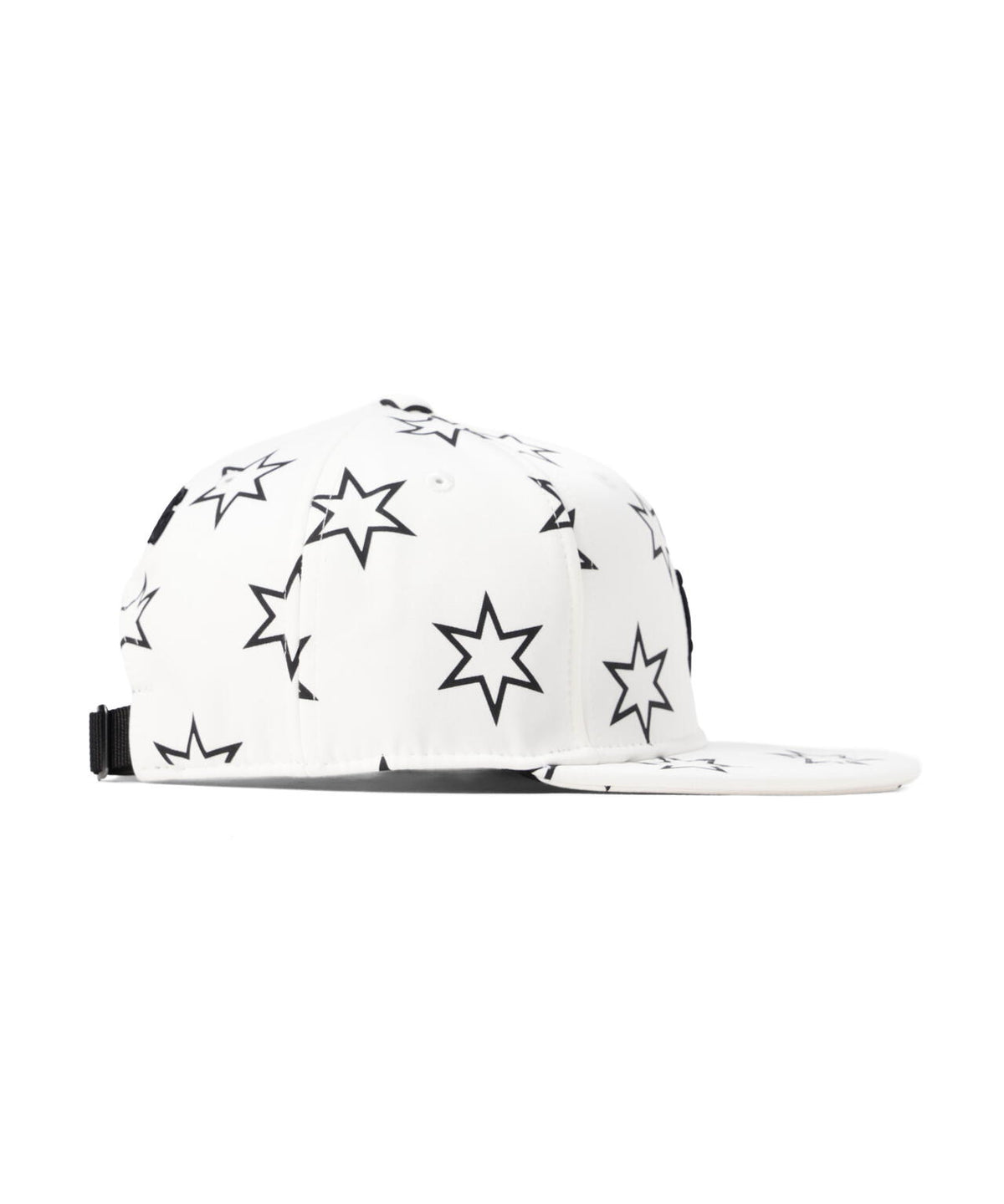 キラ星柄フラットブリムキャップ (UNISEX)