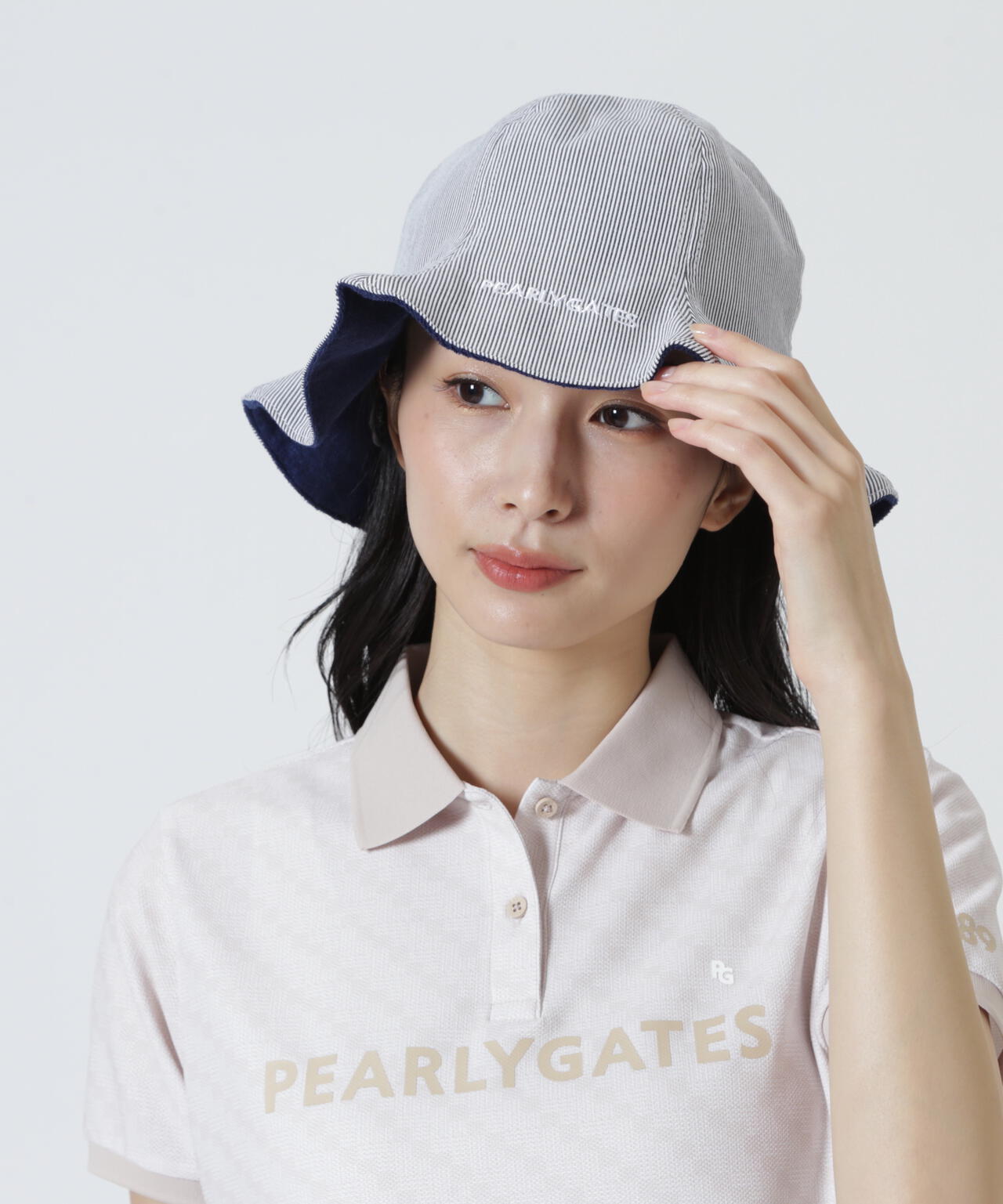 リバーシブルチューリップハット (UNISEX) | PEARLY GATES（パーリー