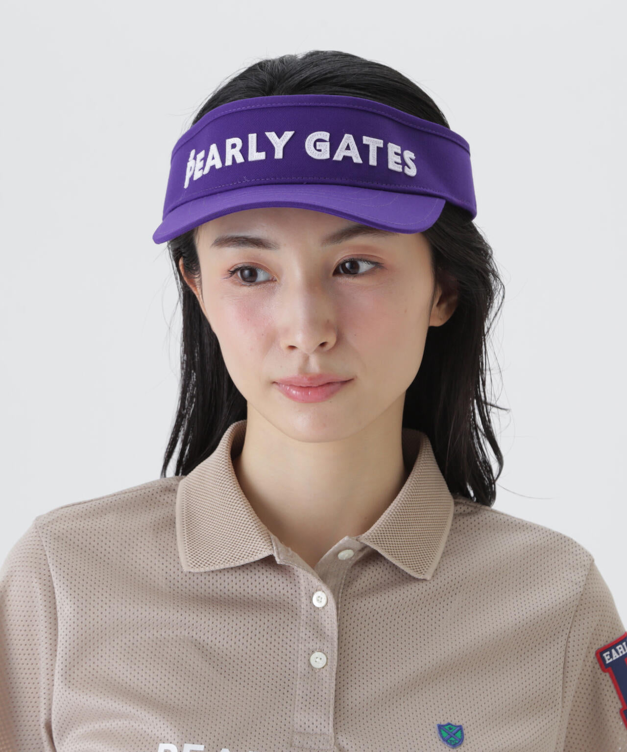 ステッチロゴリサイクルツイルバイザー (UNISEX) | PEARLY GATES