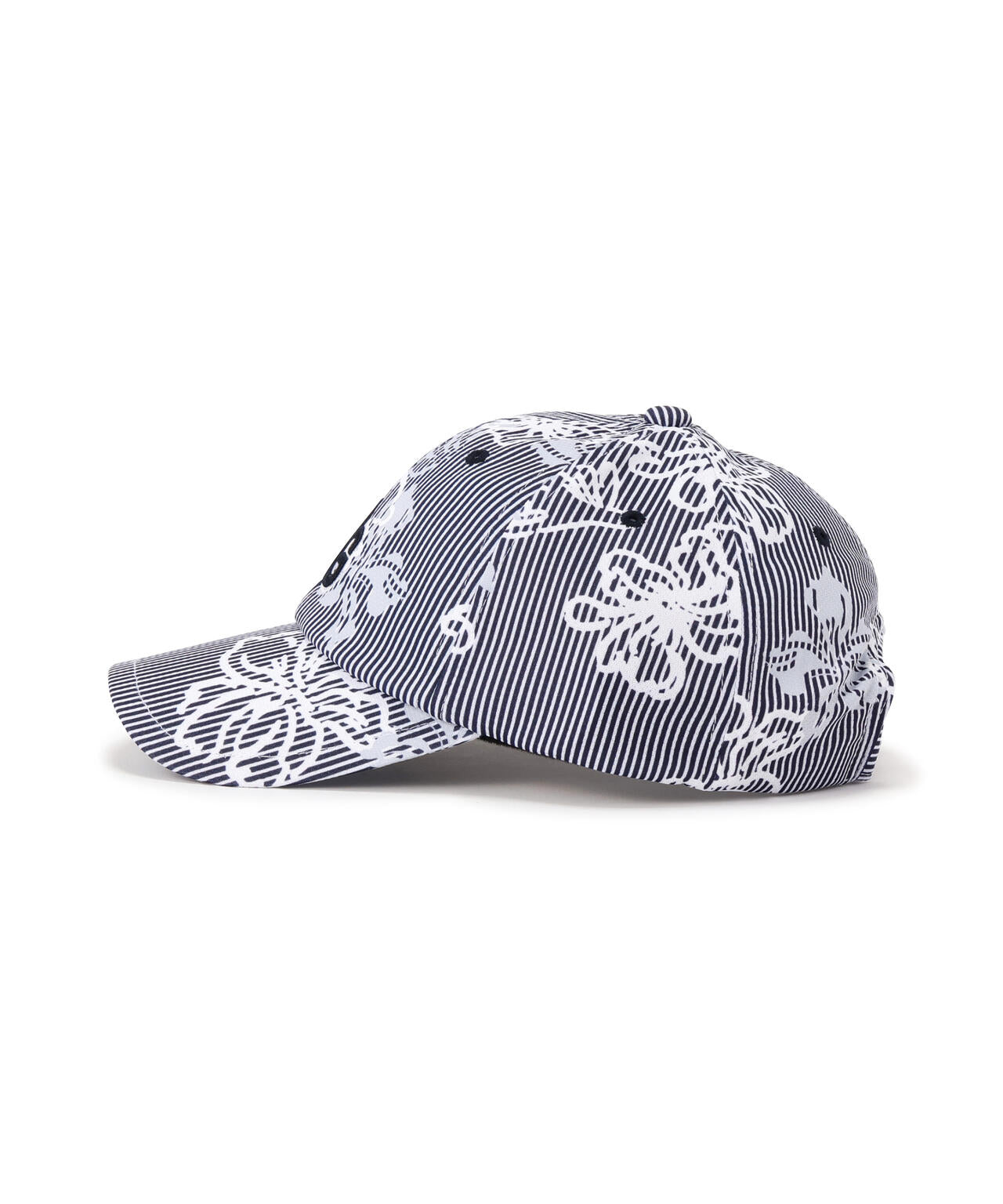 ウサギブルームストライプ柄キャップ (UNISEX) | PEARLY GATES