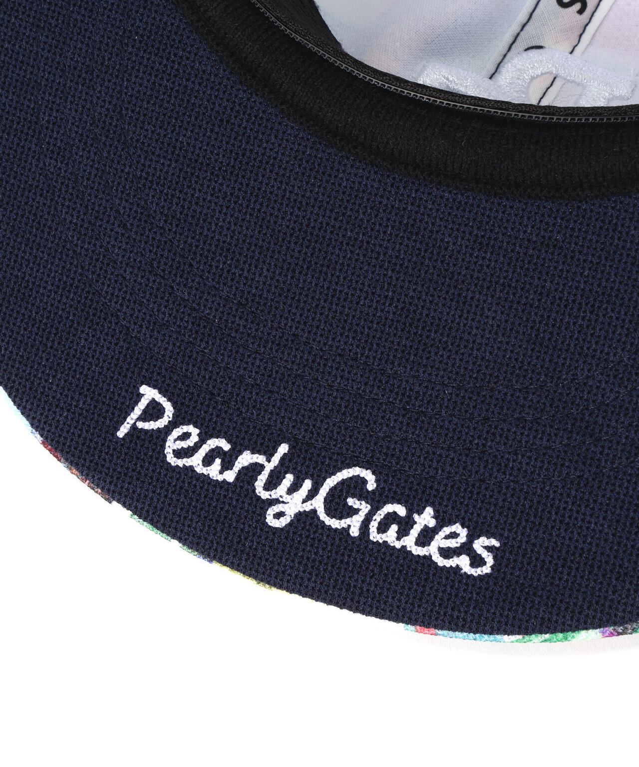 パッチワークチェック柄フラットブリムキャップ (UNISEX) | PEARLY
