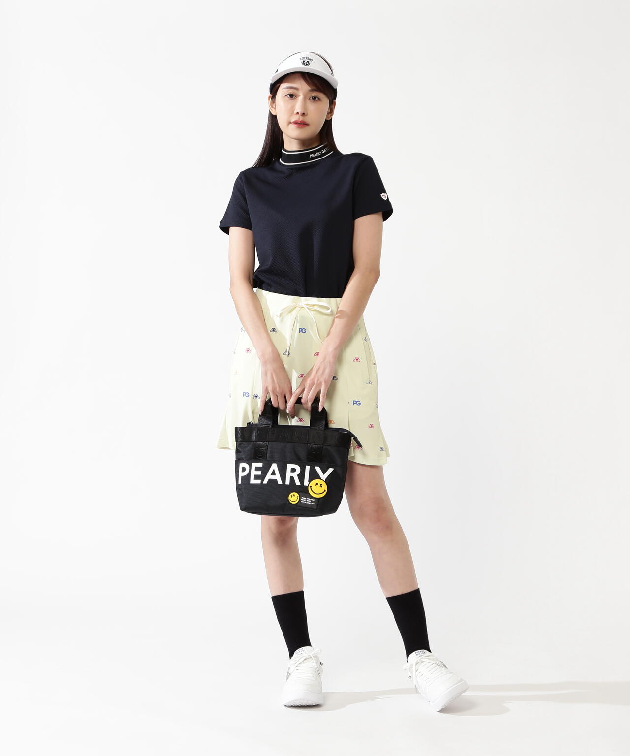 【非売品】PGG ロゴプリントカートバッグ LOGO×NICO カートバッグ (UNISEX) | PEARLY GATES（パーリーゲイツ