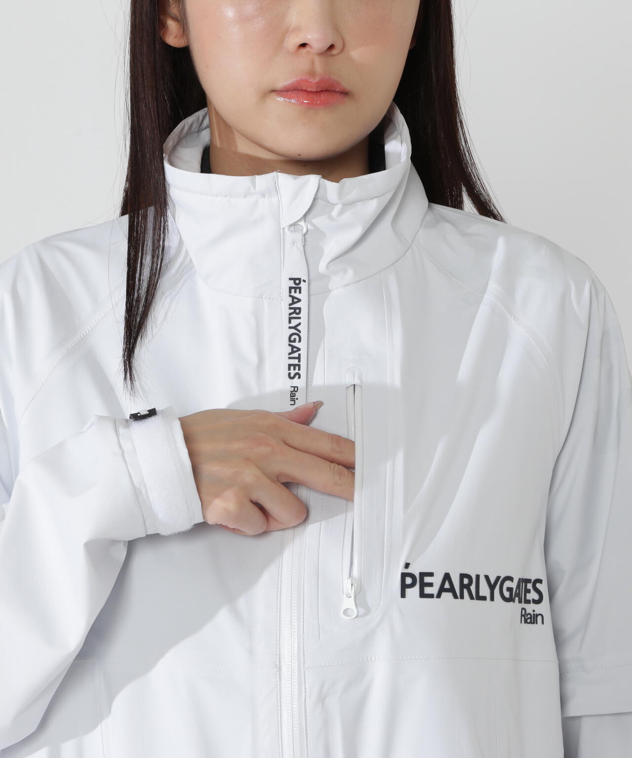NYストレッチタフタ3L レインワンピース (LADIES) | PEARLY GATES