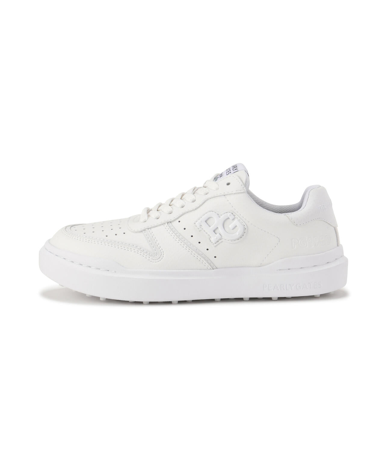 厚底　スパイクレス　ゴルフシューズ　ホワイト　24.5 レディース　新品タグ付き 定番】THE SHOES スパイクレスゴルフシューズ (LADIES) | PEARLY GATES