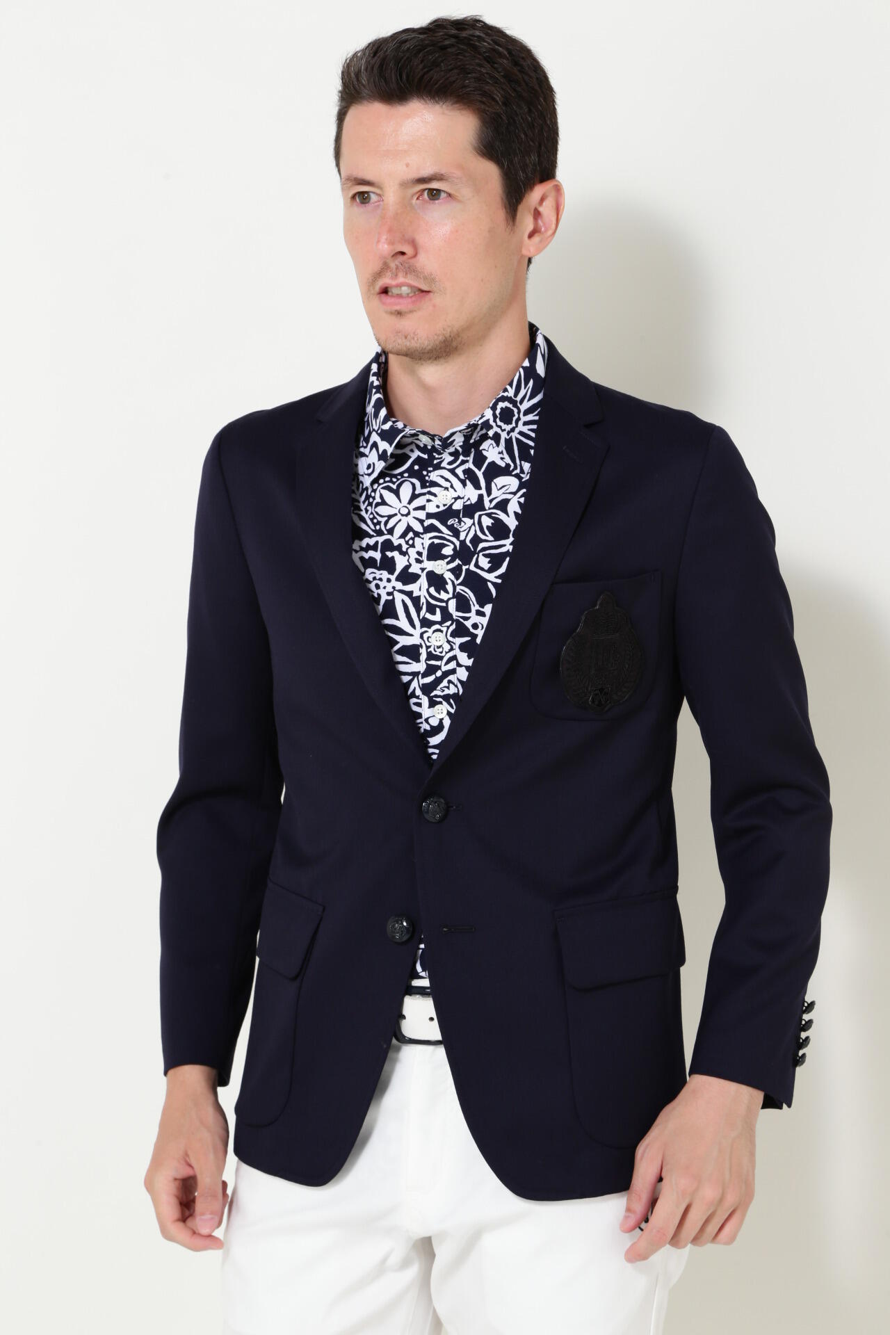 ウールギャバ テーラード ジャケット | PEARLY GATES（パーリーゲイツ