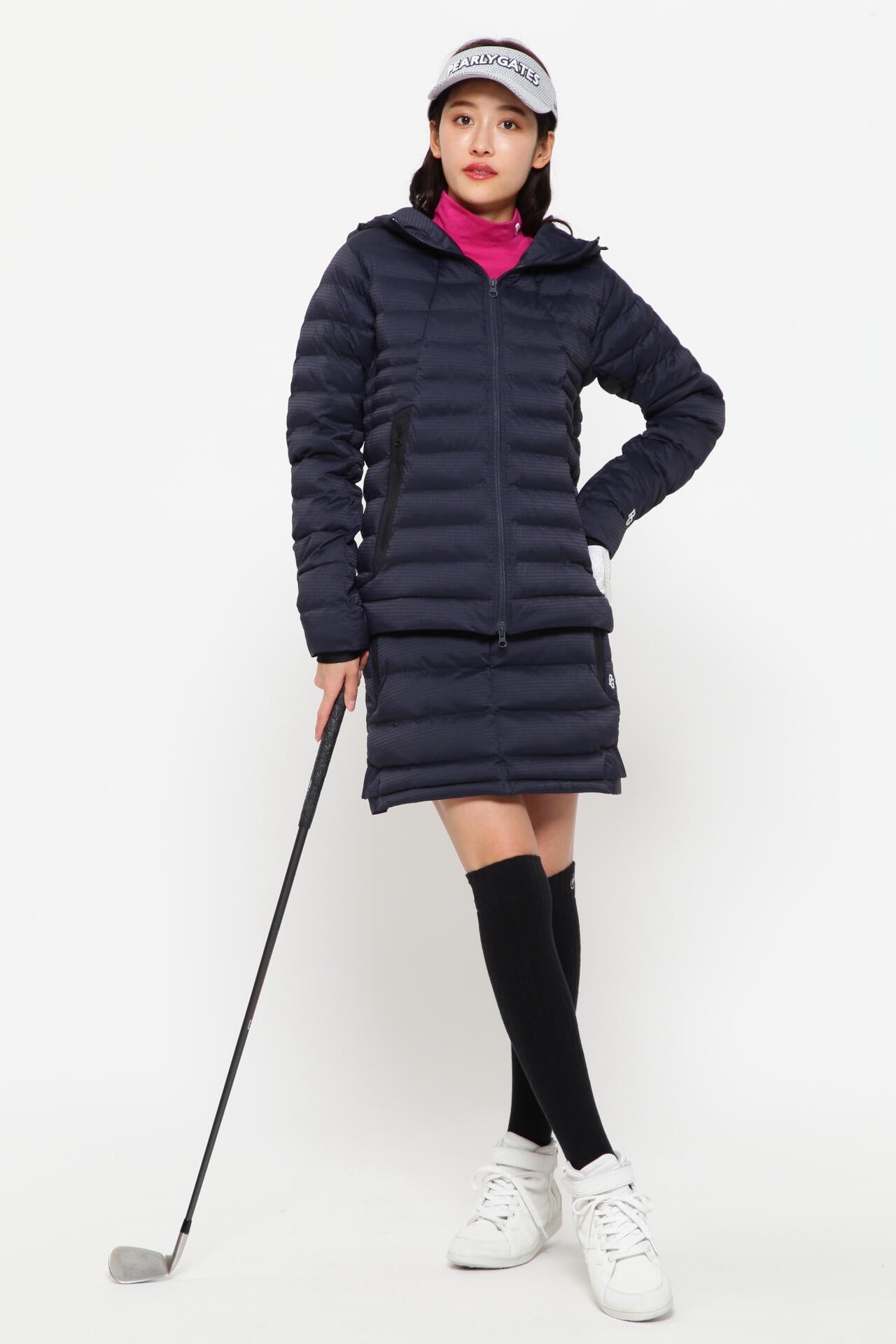 中綿キルティングスカート PEARLY GATES 【公式通販】