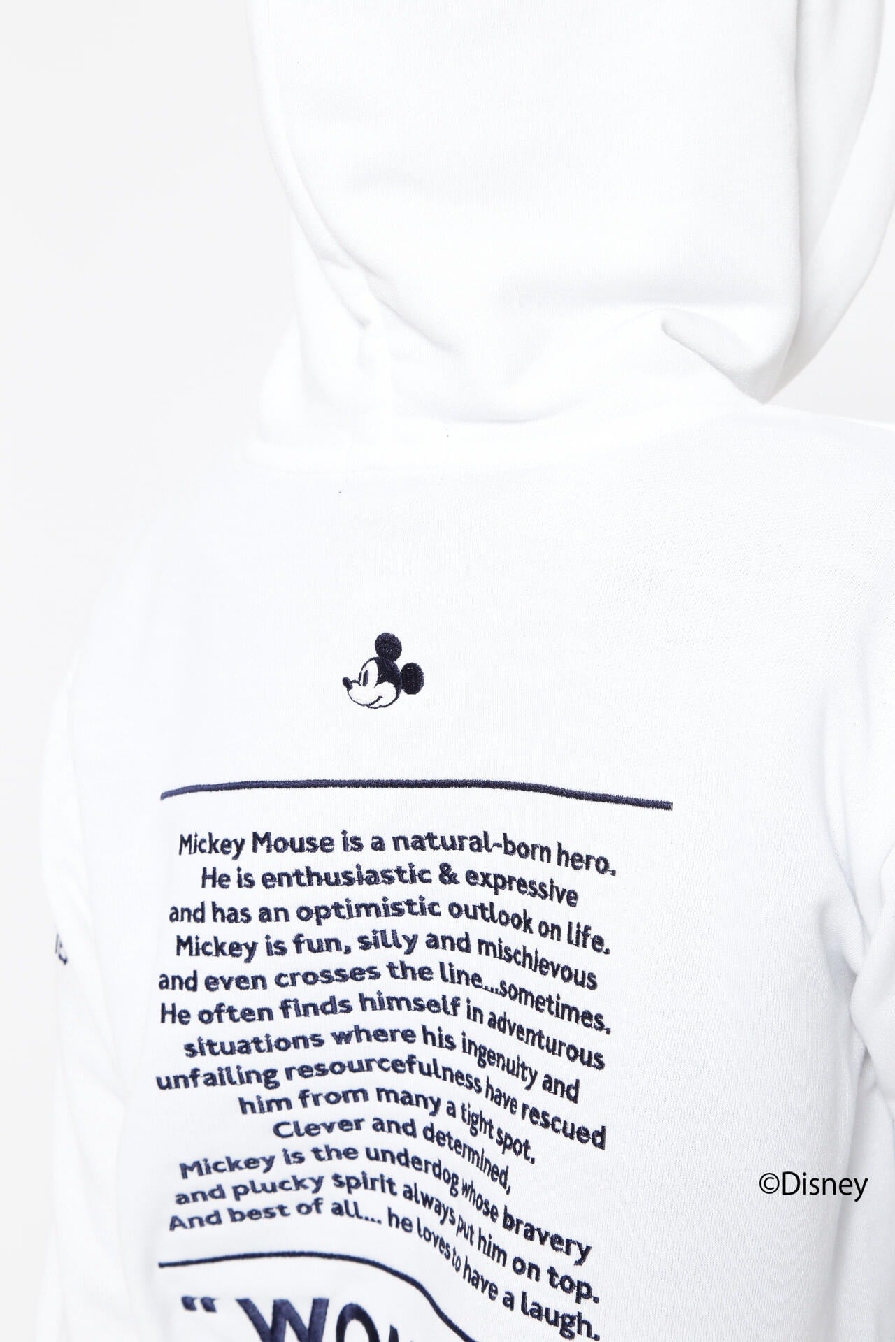 AEROKNOT裏毛 プルオーバーフーディ ＜MICKEY SPECIAL COLLECTION＞