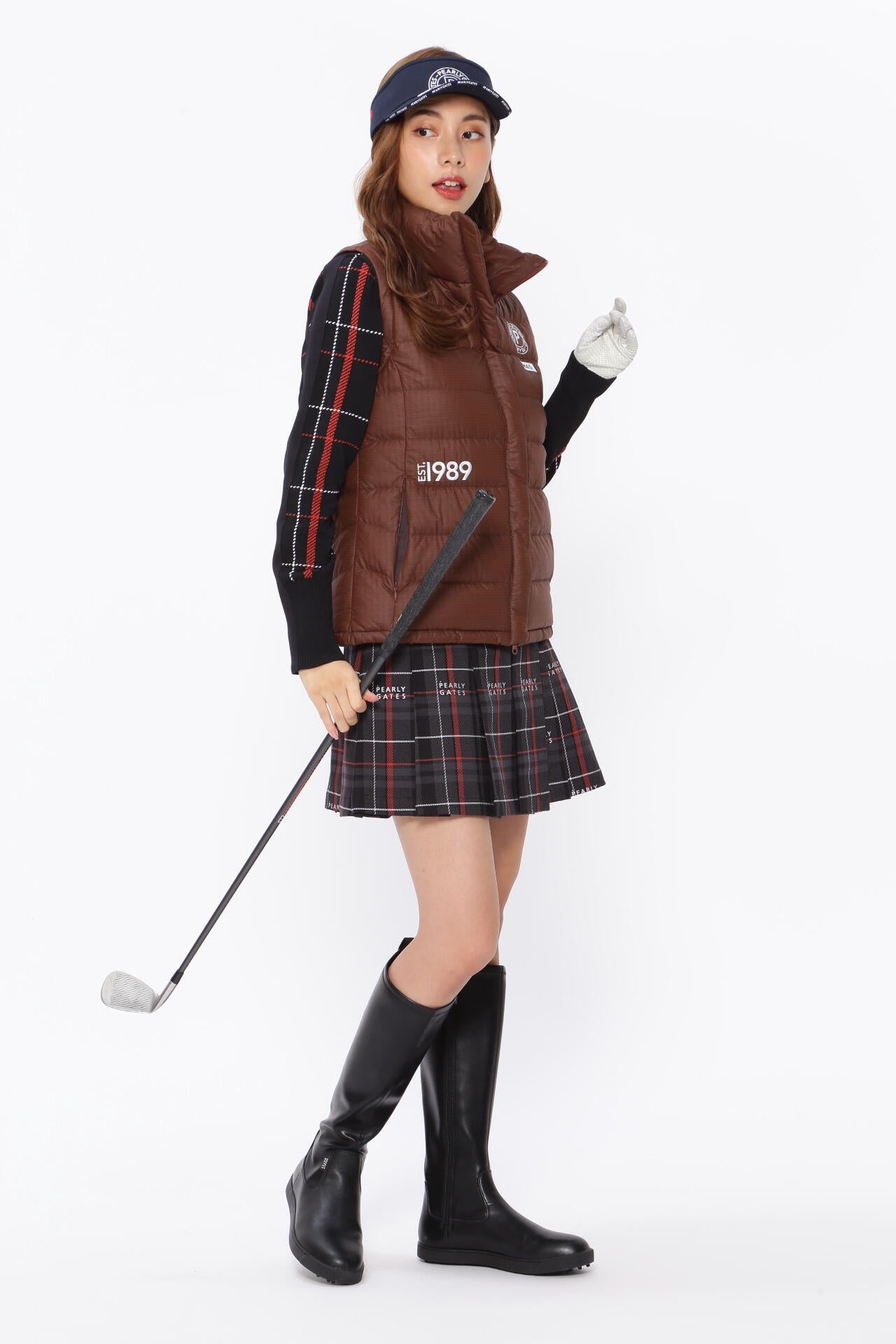 ナイロンメカニカルストレッチドビー プレイダウン | PEARLY GATES