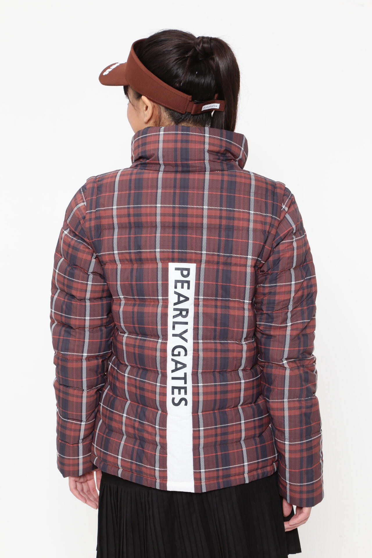 ナイロンメカニカルストレッチドビー プレイダウン ＜CHECKシリーズ