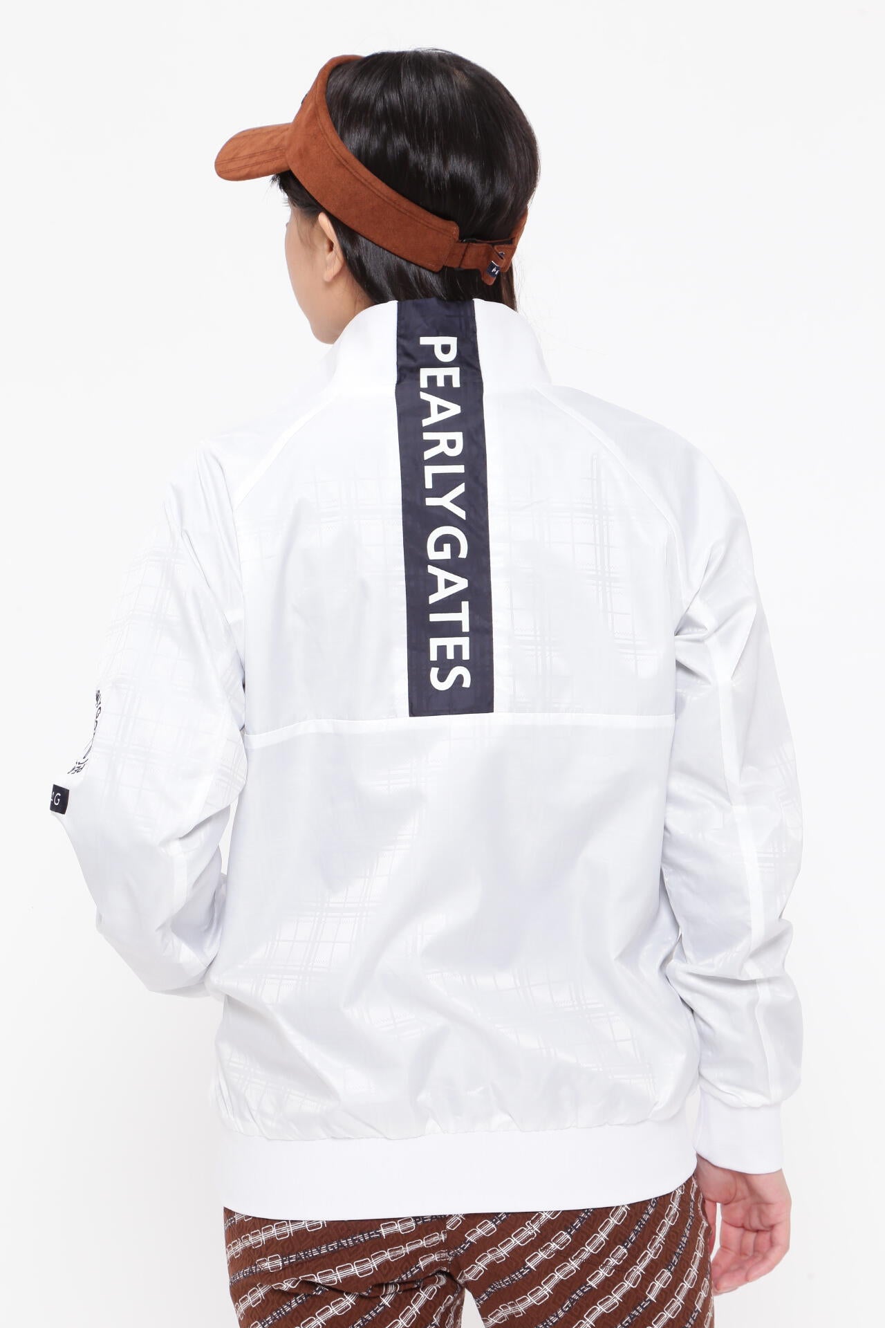 PEARLY GATES フード付きジャケット M ホワイト PEARLY GATES ゴルフジャケット サイズ2 ホワイト - メルカリ