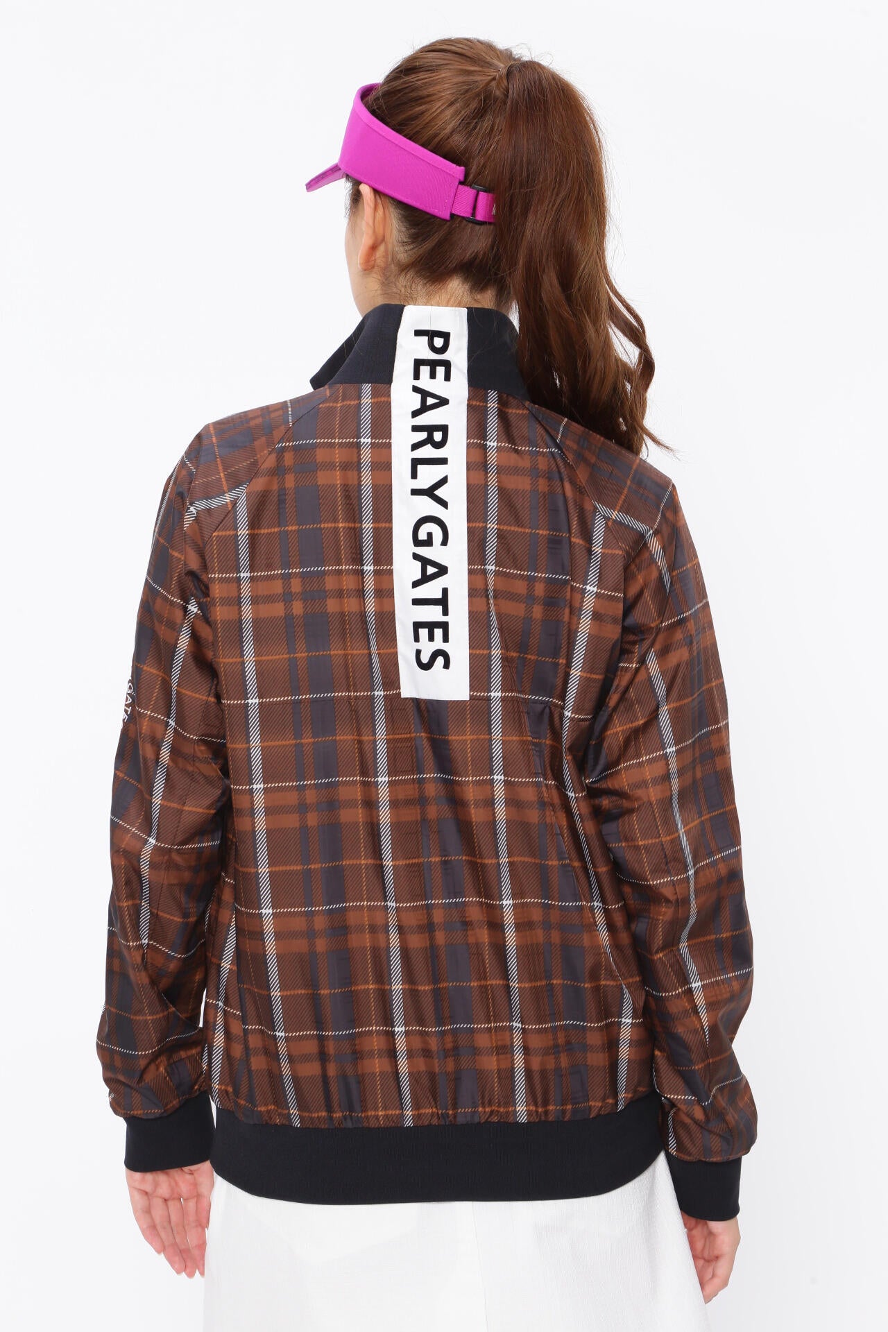 パーリーゲイツ 蓄熱保温 高機能タフレックスブルゾン/5 定価50600円 タフレックス ブルゾン ＜CHECKシリーズ＞ | PEARLY GATES（パーリー