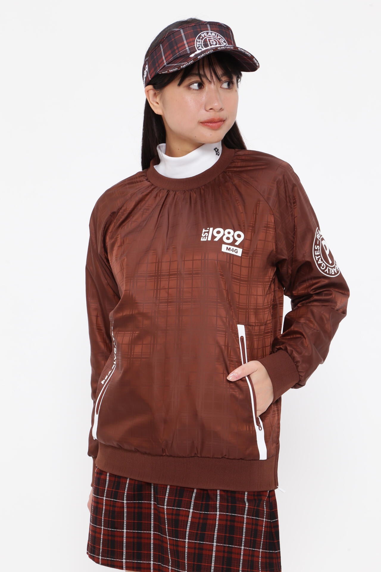 タフレックス スニードジャケット <BIGチェック> | PEARLY GATES タフレックス スニードジャケット <BIGチェック> | PEARLY GATES