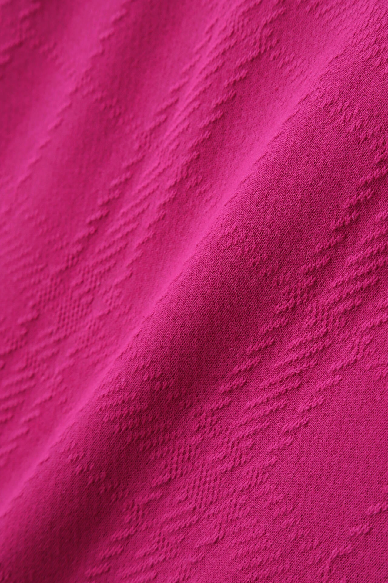 コットン裏毛ジャガード フーディワンピース