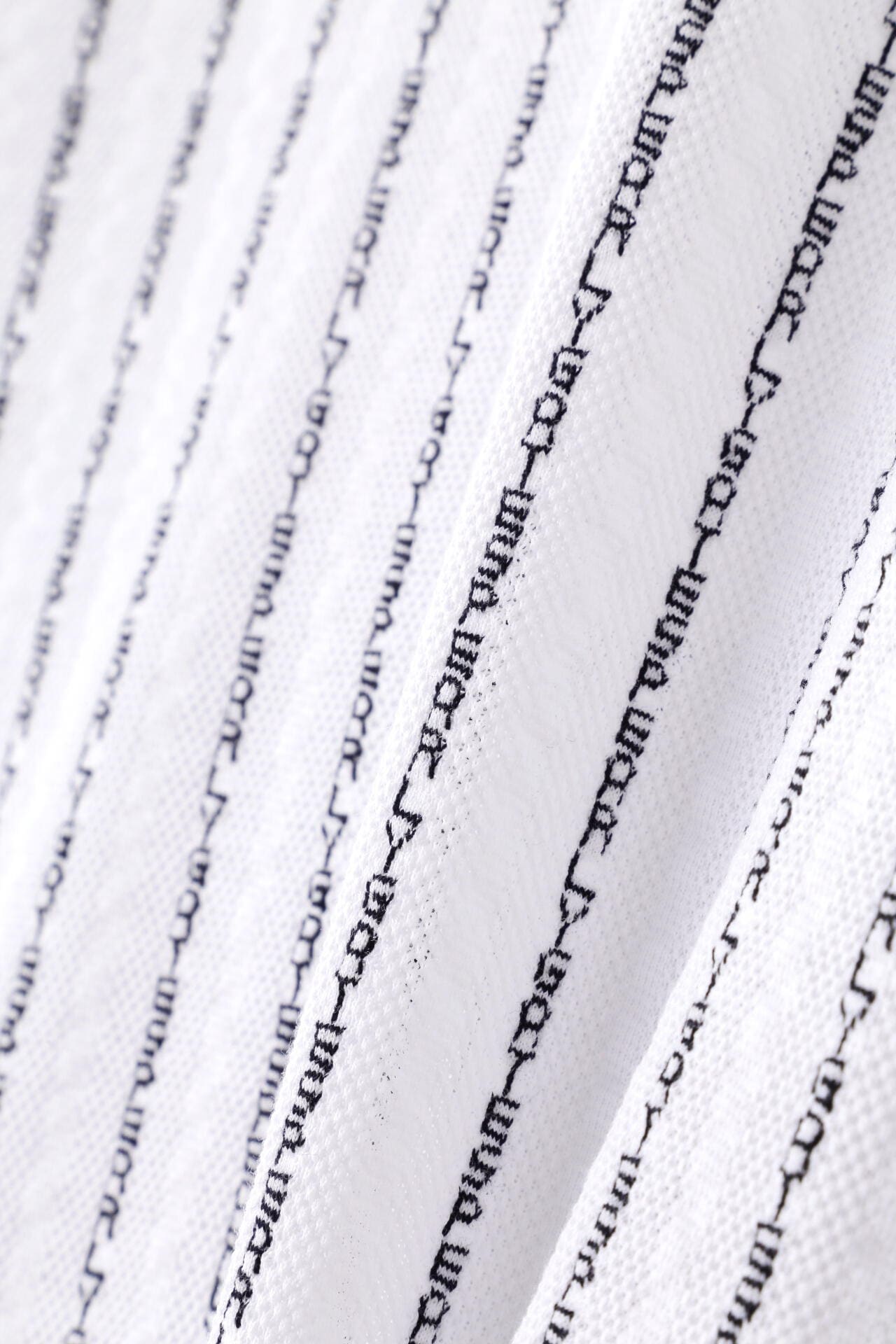 カノコサッカーストライプ長袖カットソーワンピース ＜PGロゴ