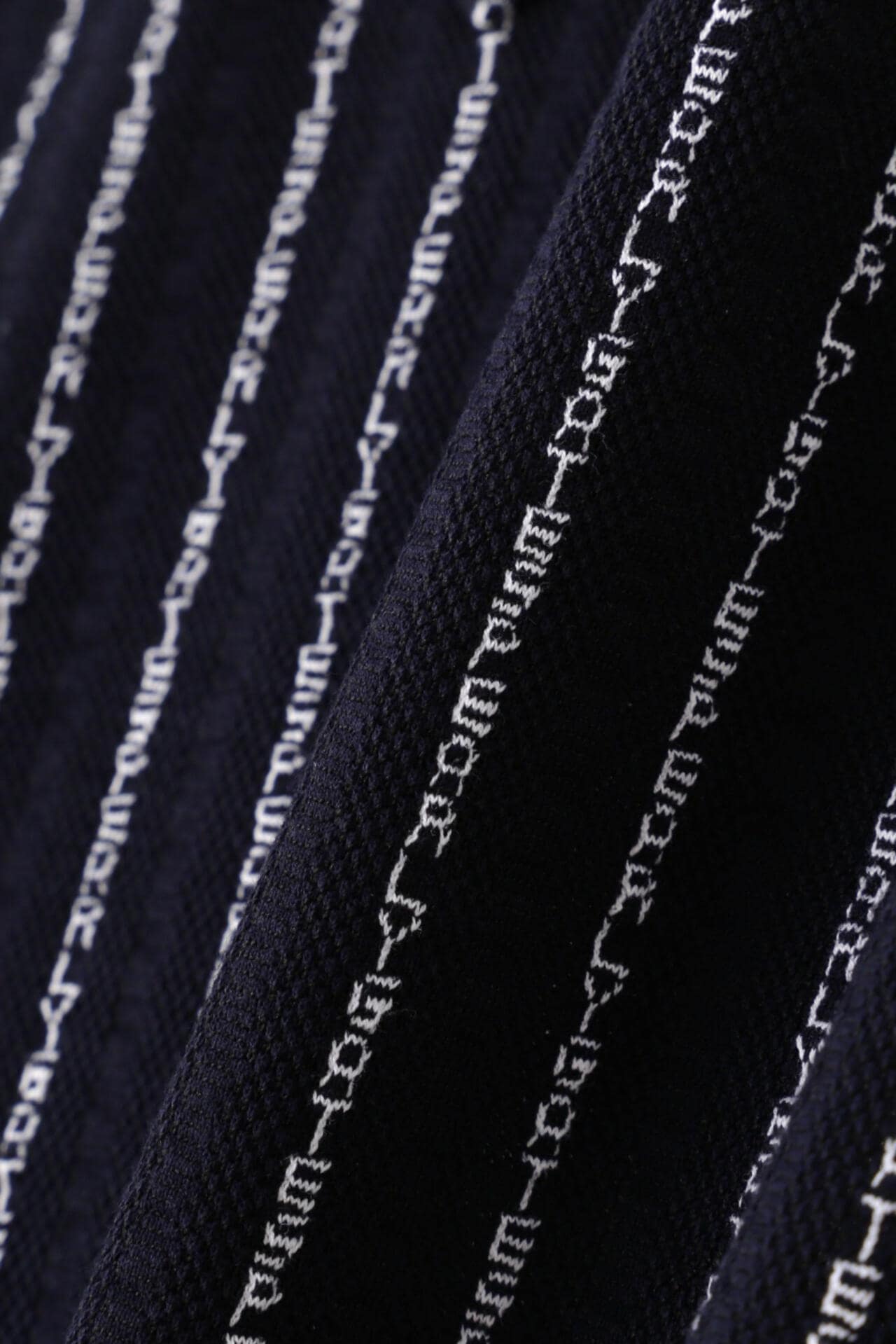 カノコサッカーストライプ長袖カットソーワンピース ＜PGロゴ