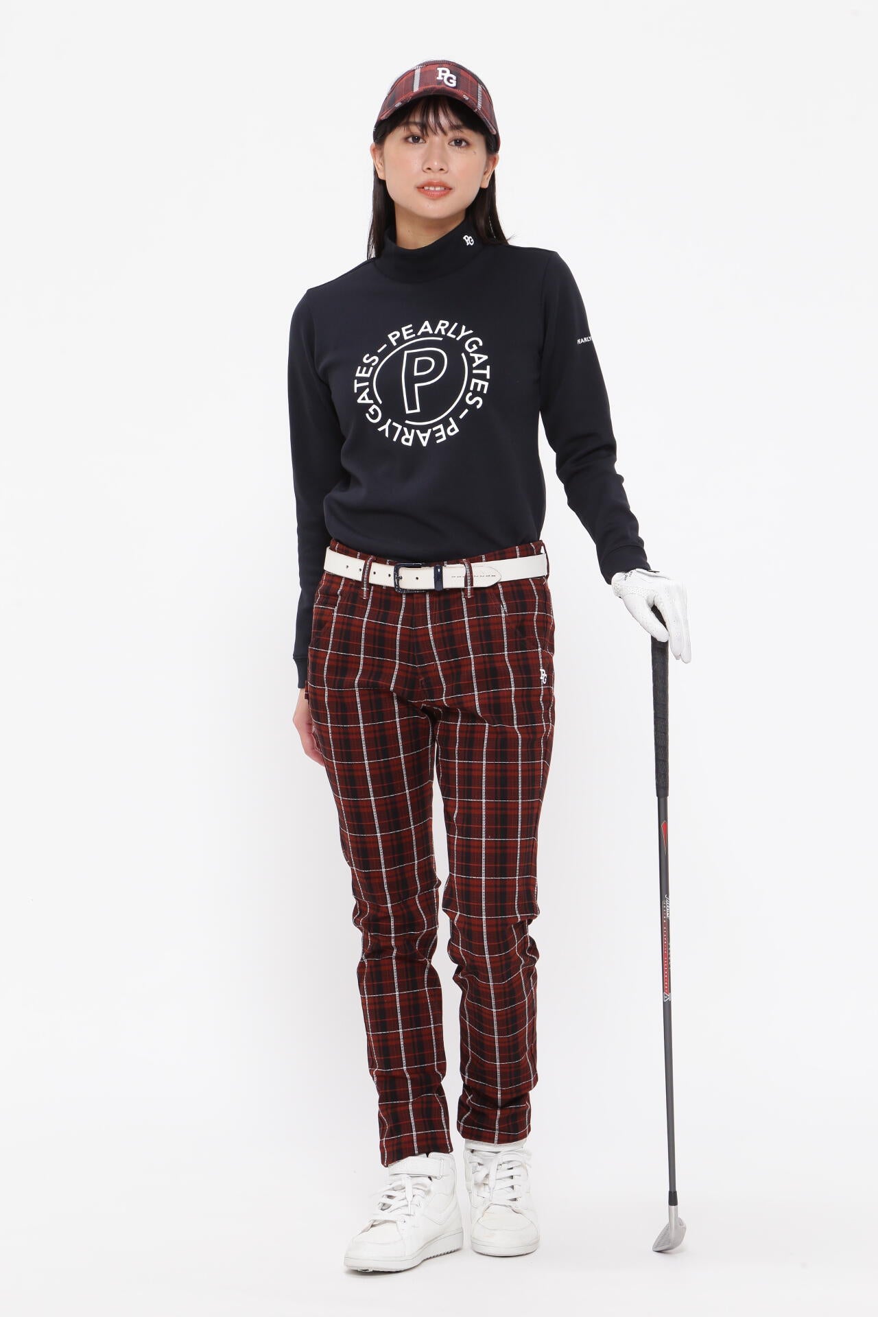 コットンストレッチドビー 5ポケットパンツ ＜CHECKシリーズ