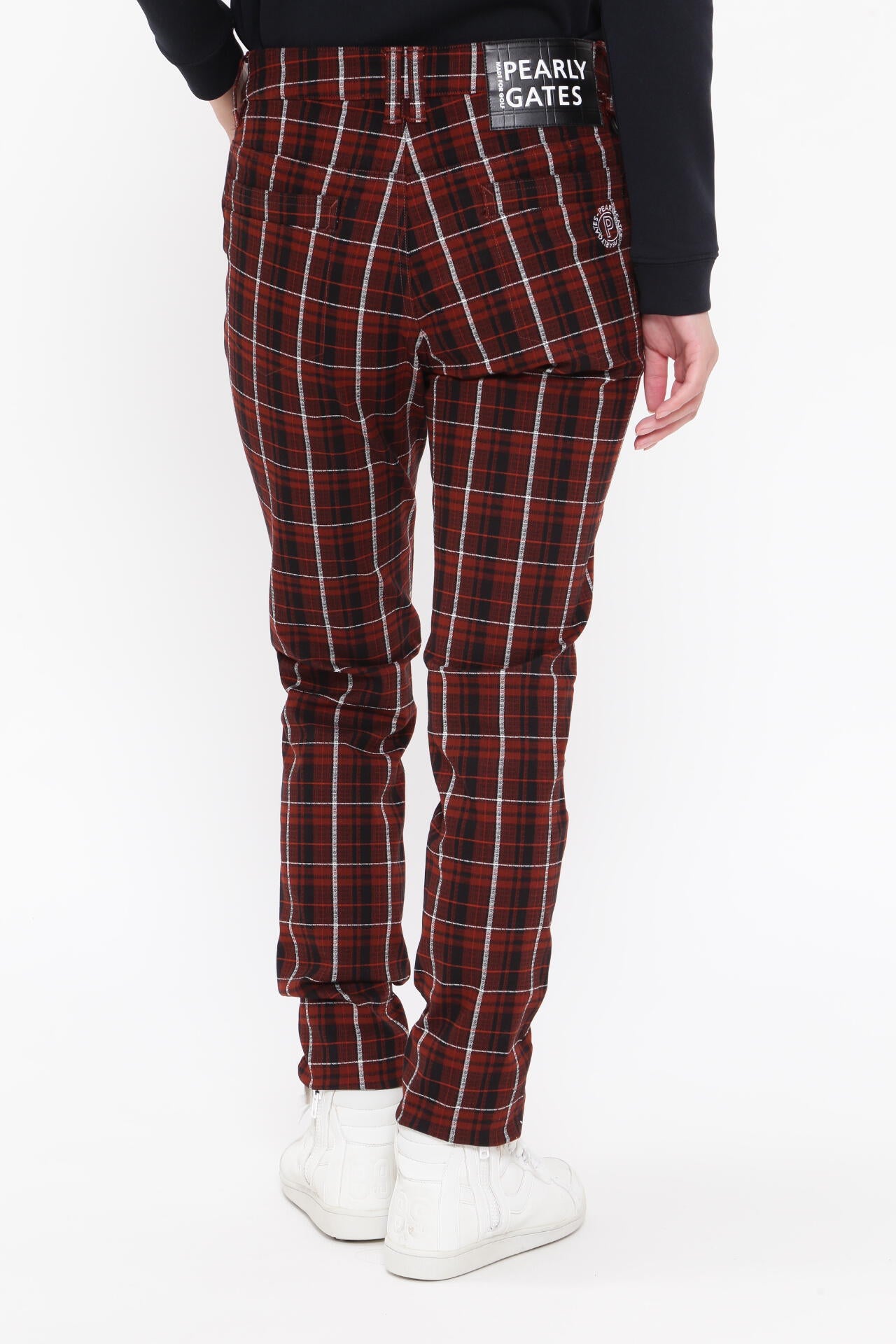 コットンストレッチドビー 5ポケットパンツ ＜CHECKシリーズ