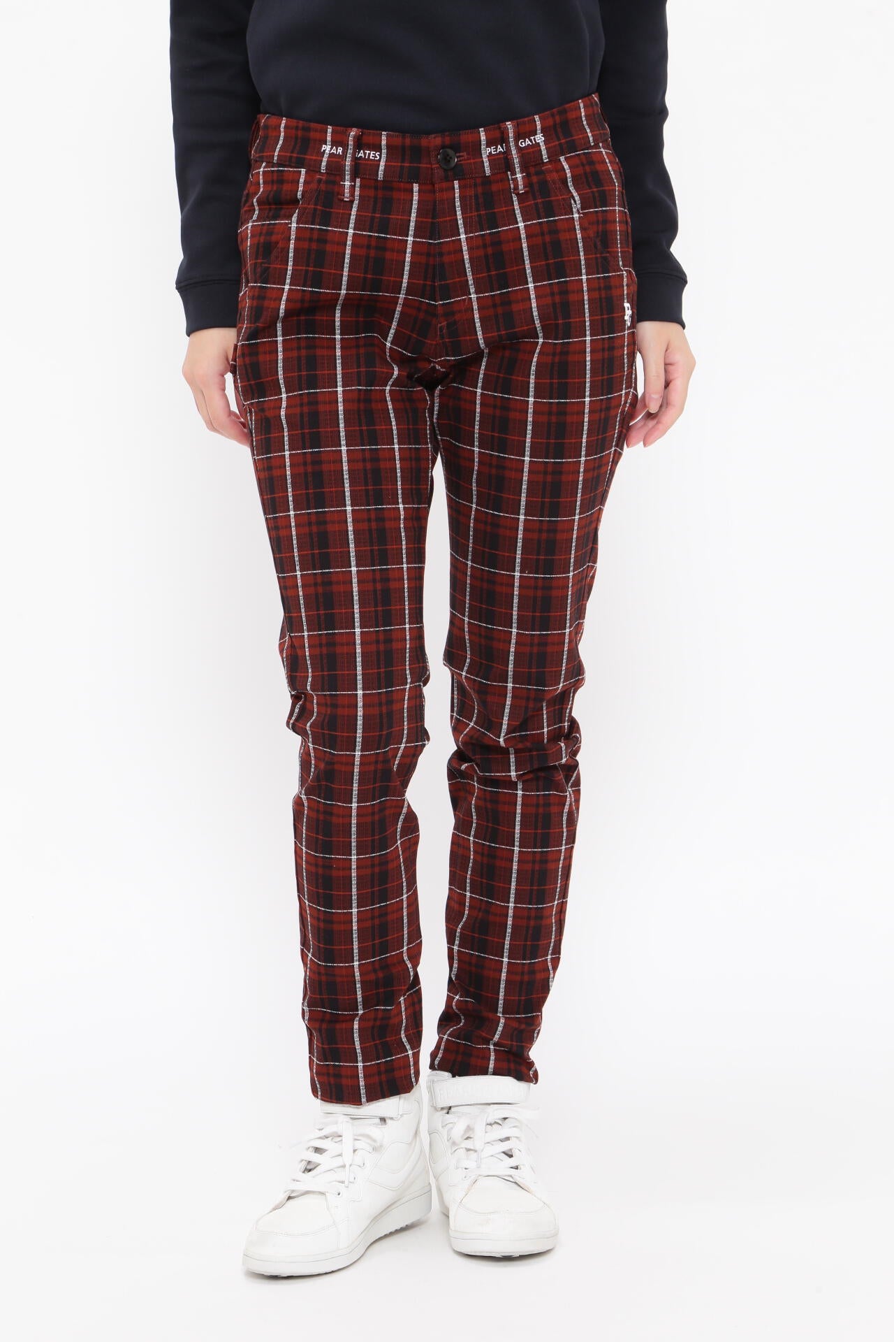 コットンストレッチドビー 5ポケットパンツ ＜CHECKシリーズ