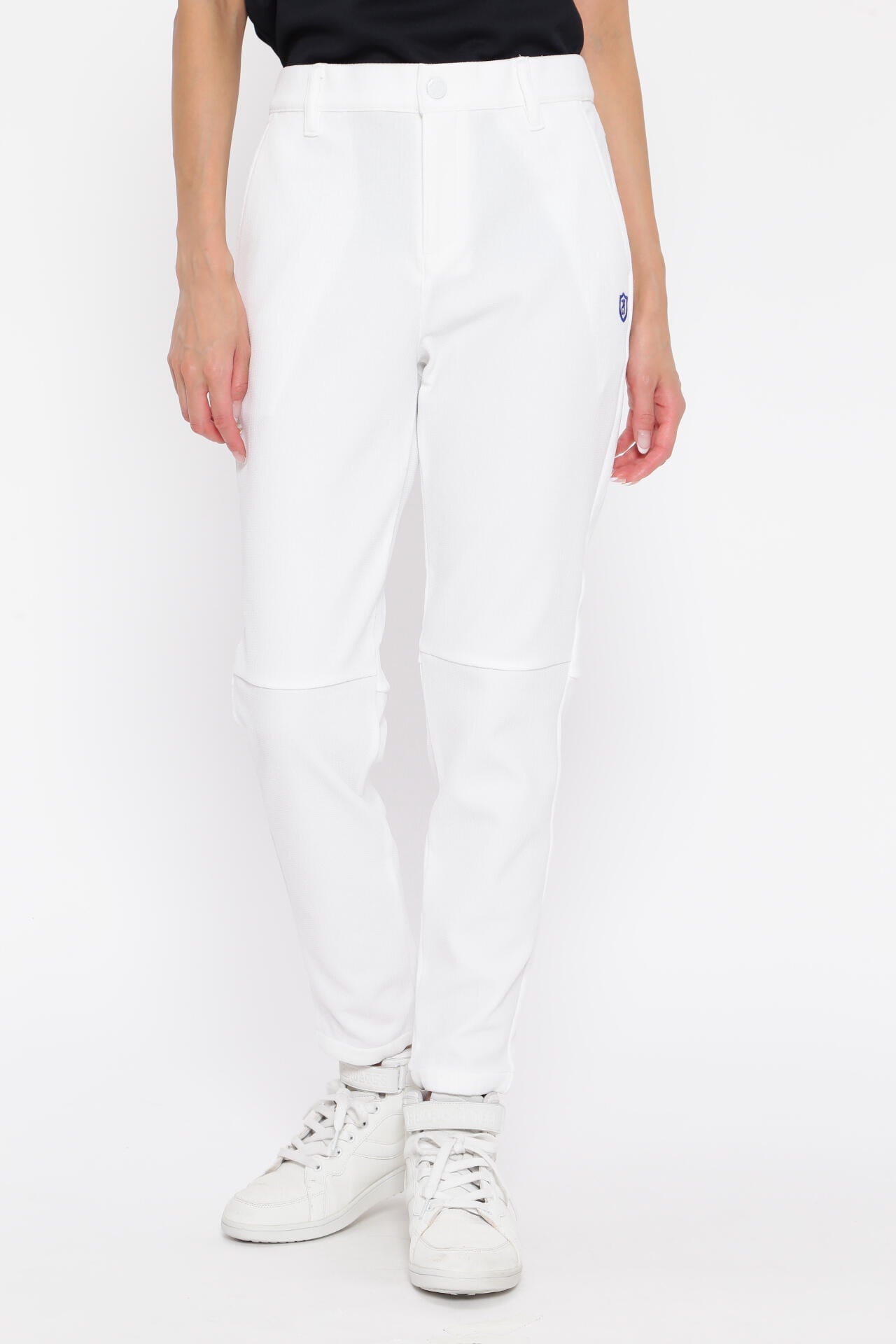 TEXBRIDストレッチヘリンボーン ジョガーパンツ | PEARLY GATES