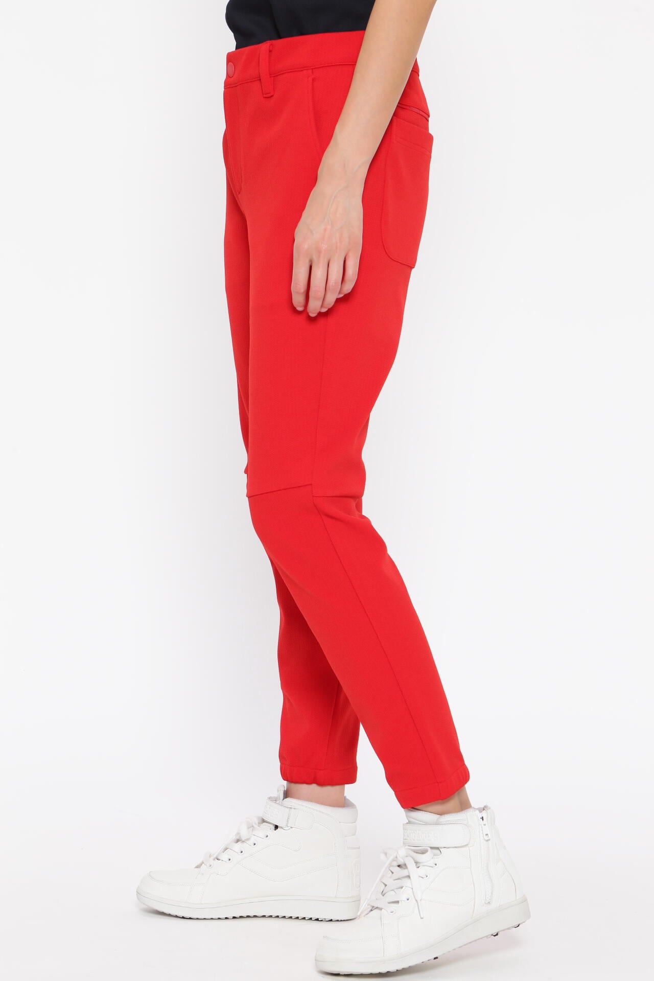 TEXBRIDストレッチヘリンボーン ジョガーパンツ | PEARLY GATES