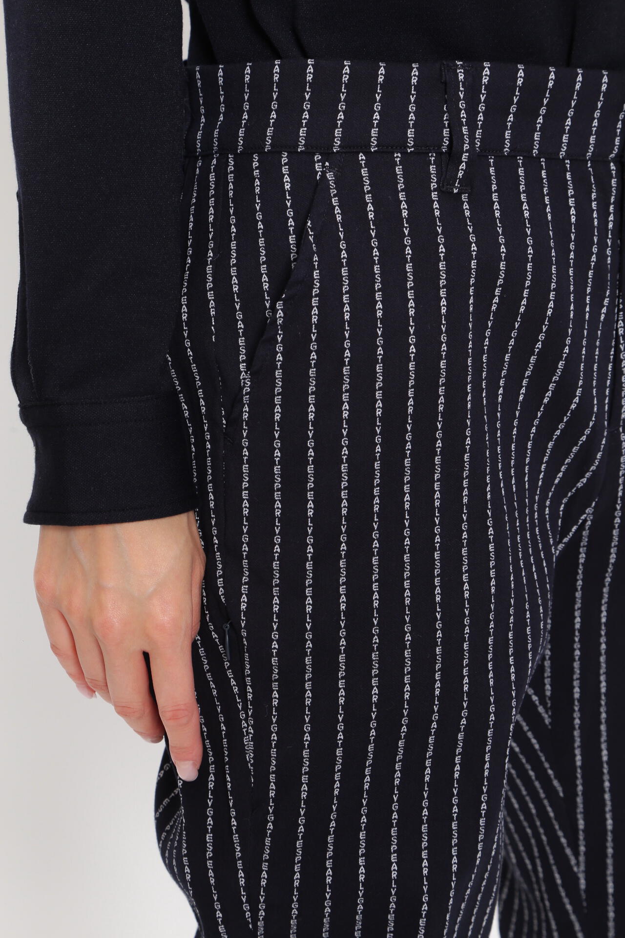 強ストレッチ パンツ ＜PGロゴストライプ＞ | PEARLY GATES（パーリー