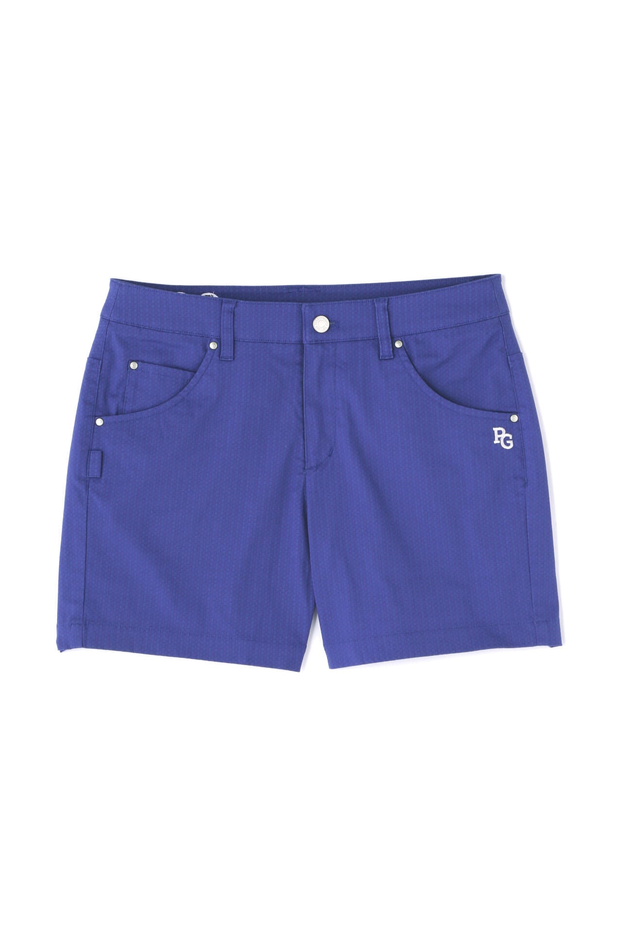 BIGドビー コットンポリエステルストレッチ5ポケットショートパンツ