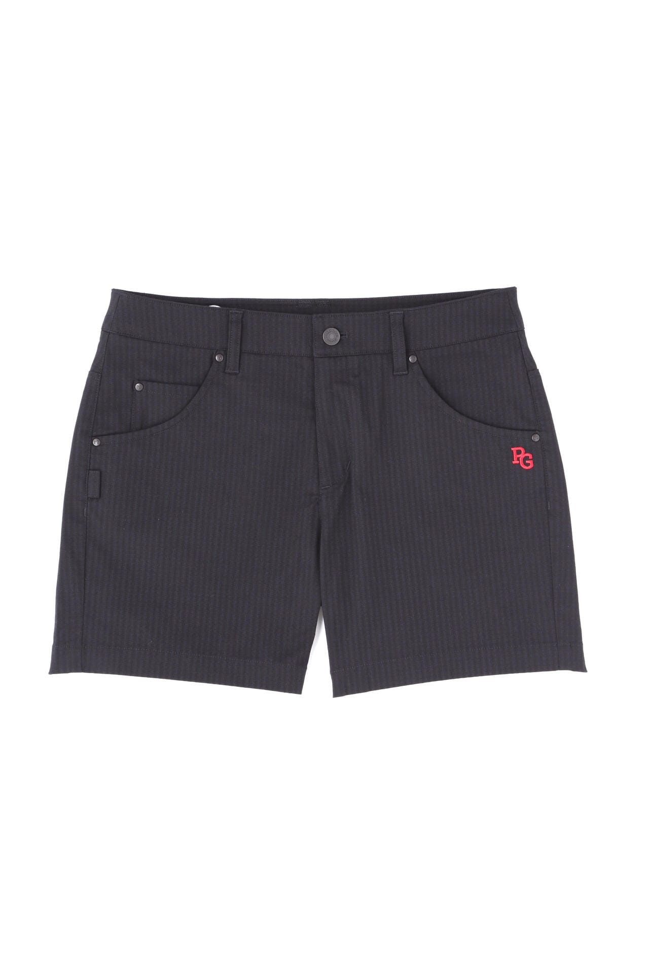 BIGドビー コットンポリエステルストレッチ5ポケットショートパンツ