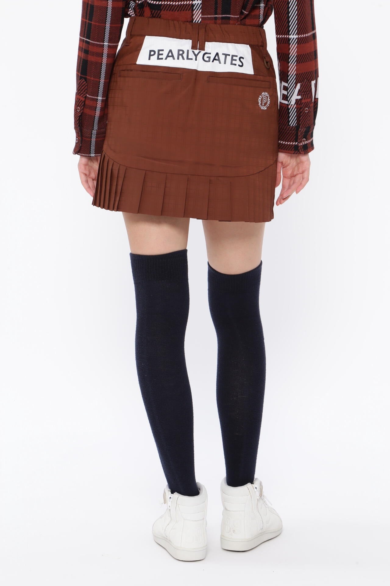 タフレックスサーモトロンラジポカ スカート ＜小チェック×エア