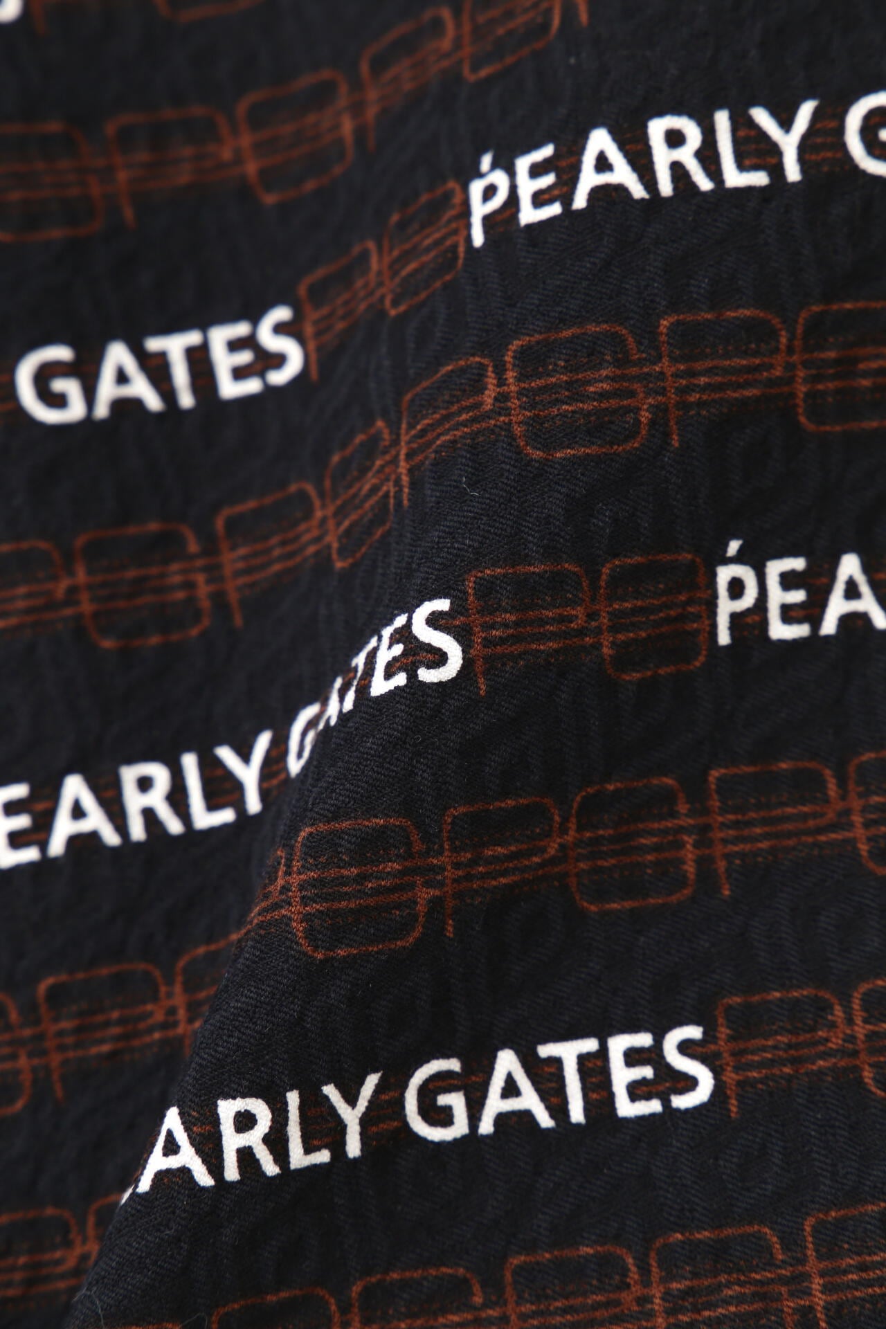 アーガイルジャガード 5ポケットスカート ＜モノグラム×ロゴプリント