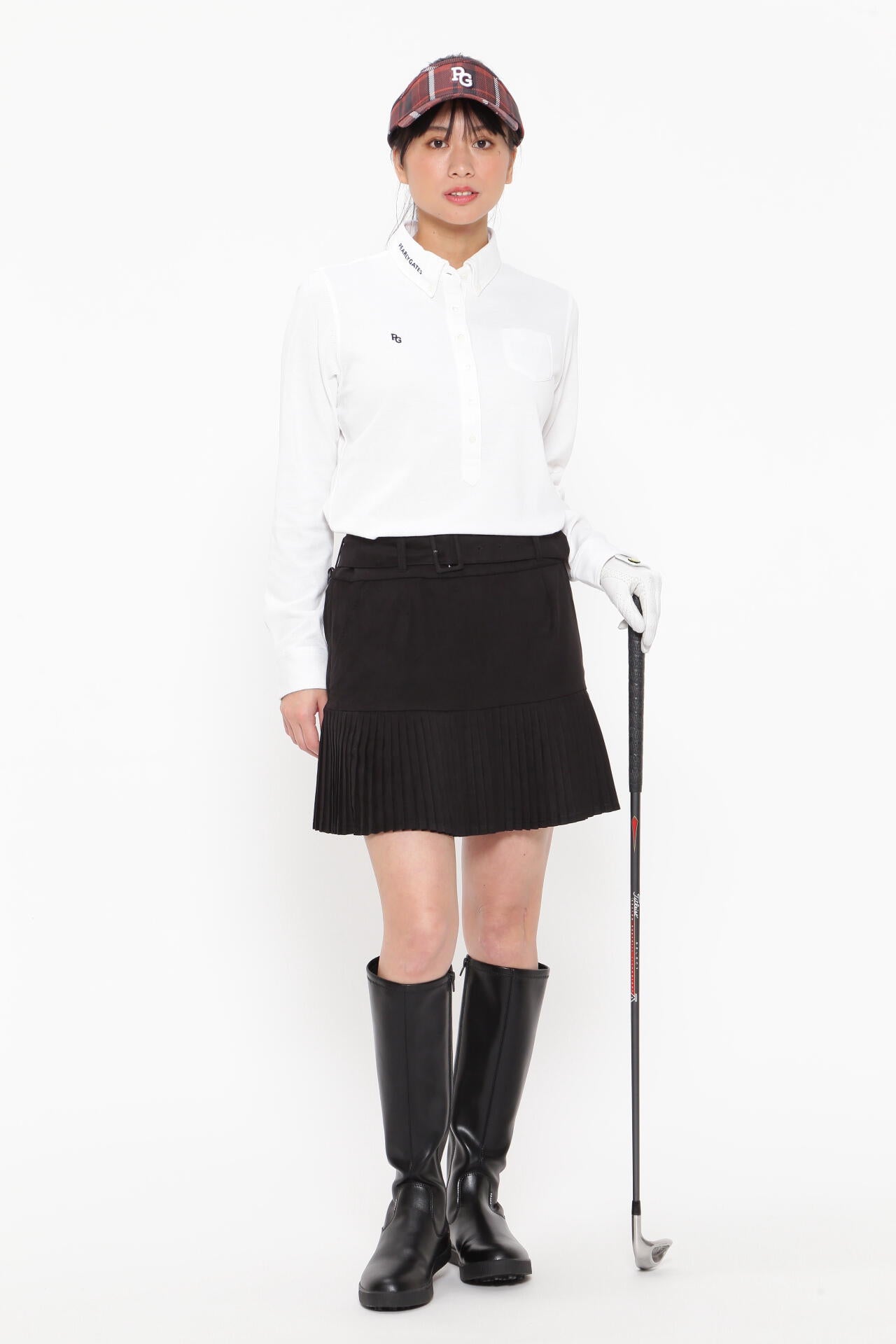 エルモザスエード スカート | PEARLY GATES（パーリーゲイツ