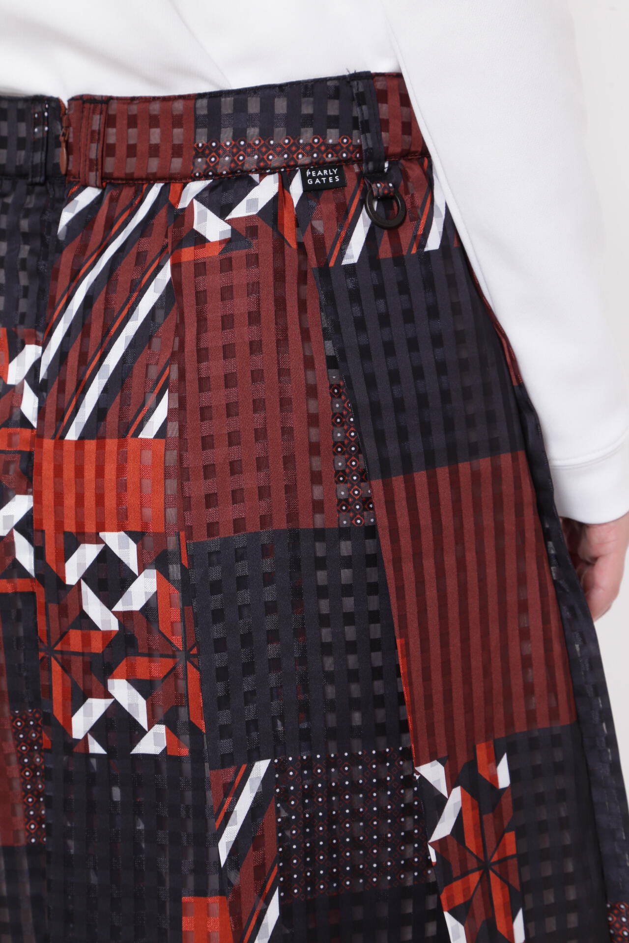 PEARLY GATES 紫 プリーツスカート サイズ2 8bca48bd8c3b6d483465fc17f624bd