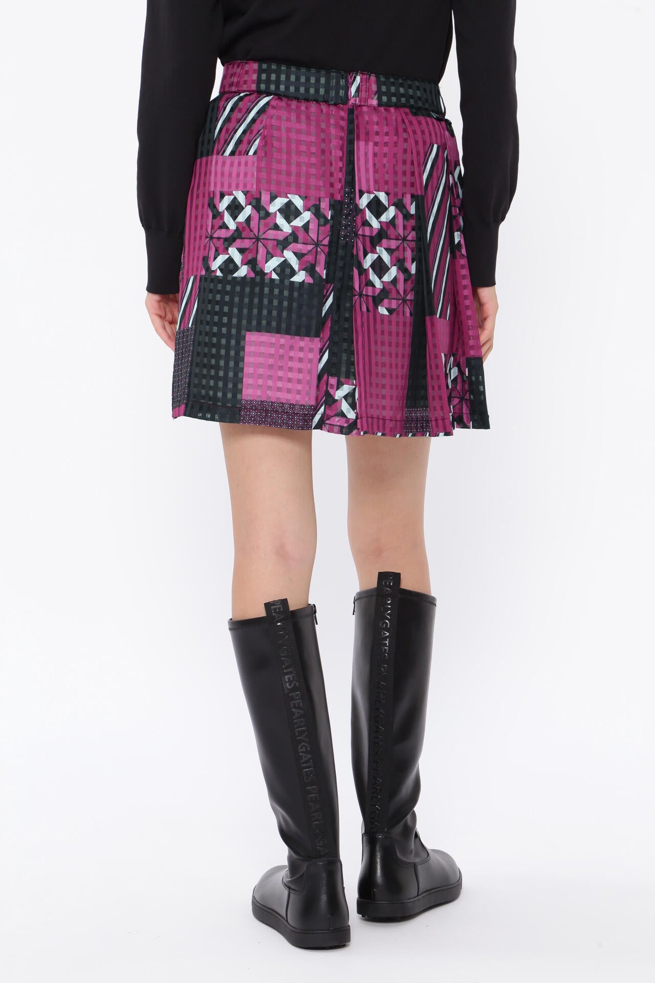 シアーチェック スカート ＜CHECKシリーズ＞ | PEARLY GATES（パーリー