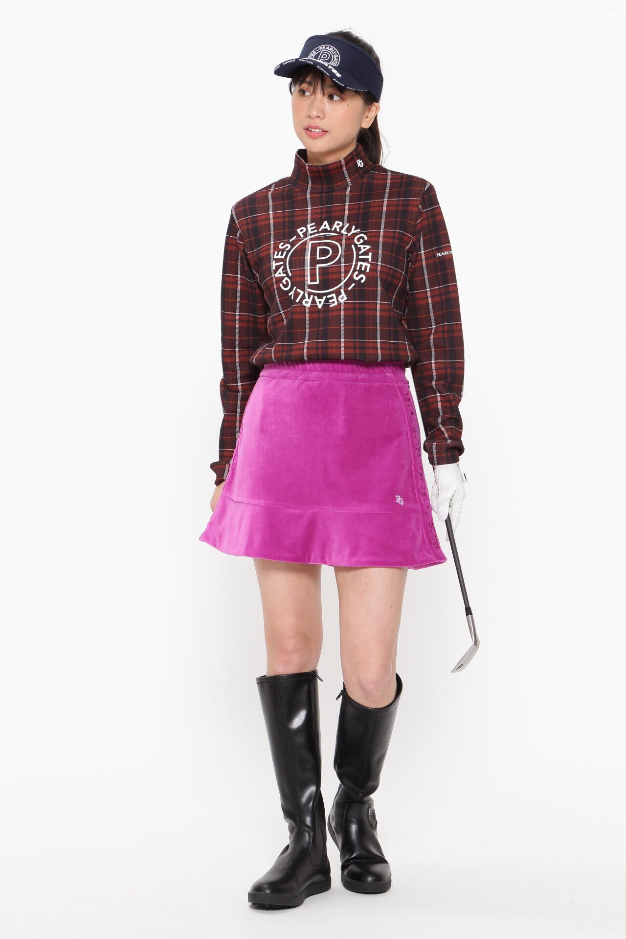 サマーベロア スカート | PEARLY GATES（パーリーゲイツ） ｜【公式