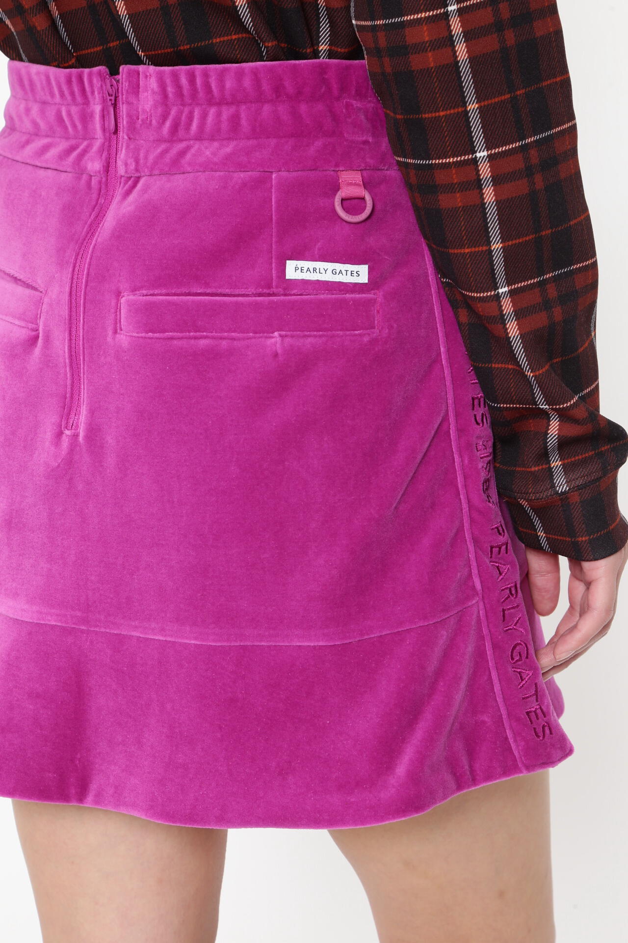 PEARLY GATES 紫 プリーツスカート サイズ2 PEARLY GATES 紫 プリーツスカート サイズ2 パーリーゲイツ PG 【透湿