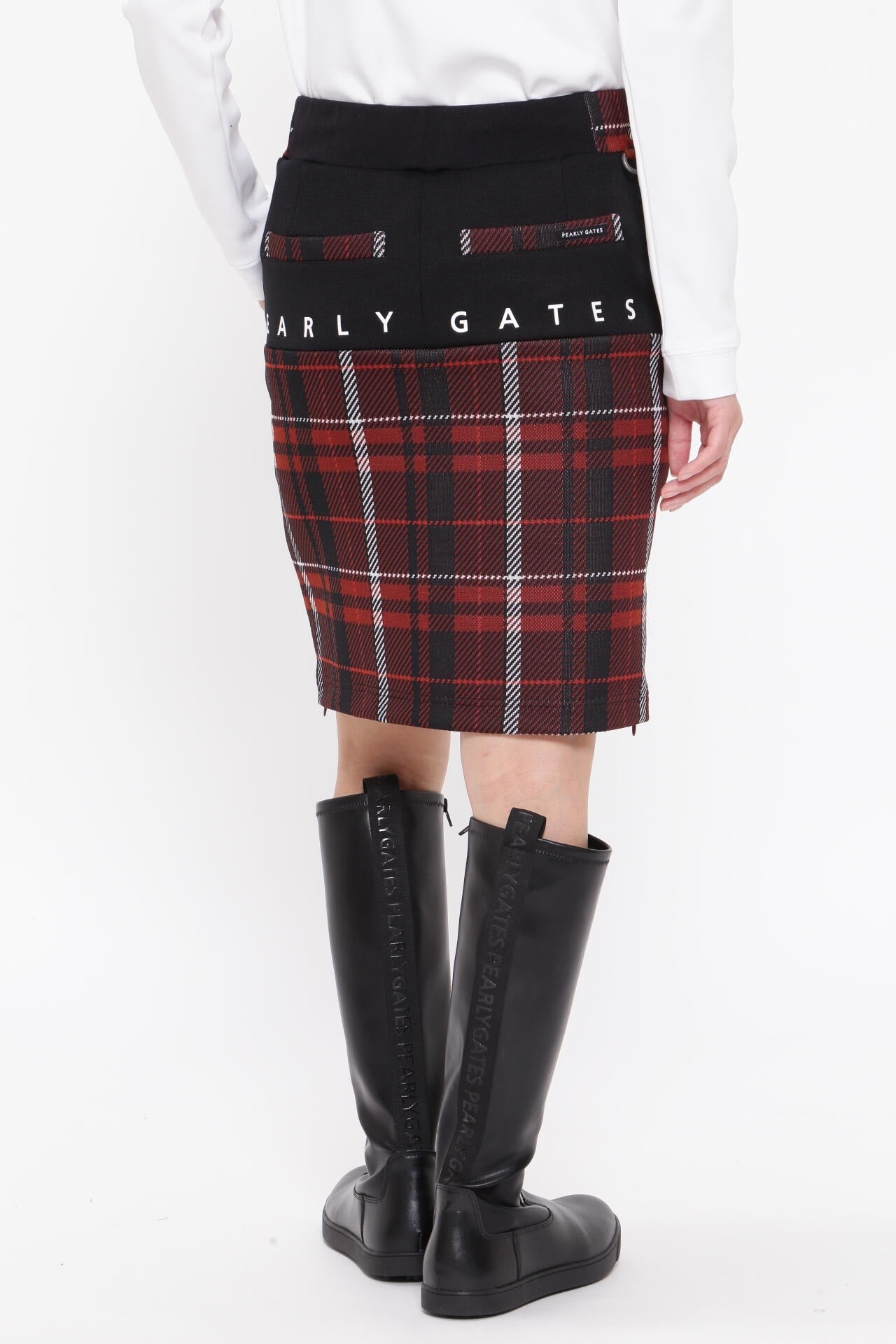 Wジャガード スカート ＜CHECKシリーズ＞ | PEARLY GATES（パーリー