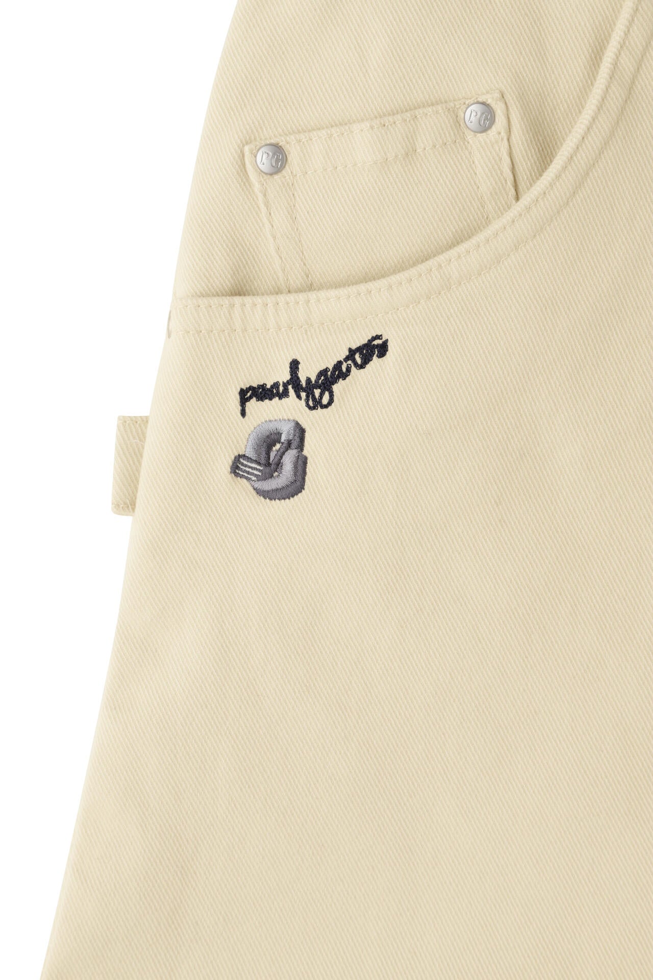 コットンストレッチツイル 表ピーチ 5ポケットスカート | PEARLY GATES