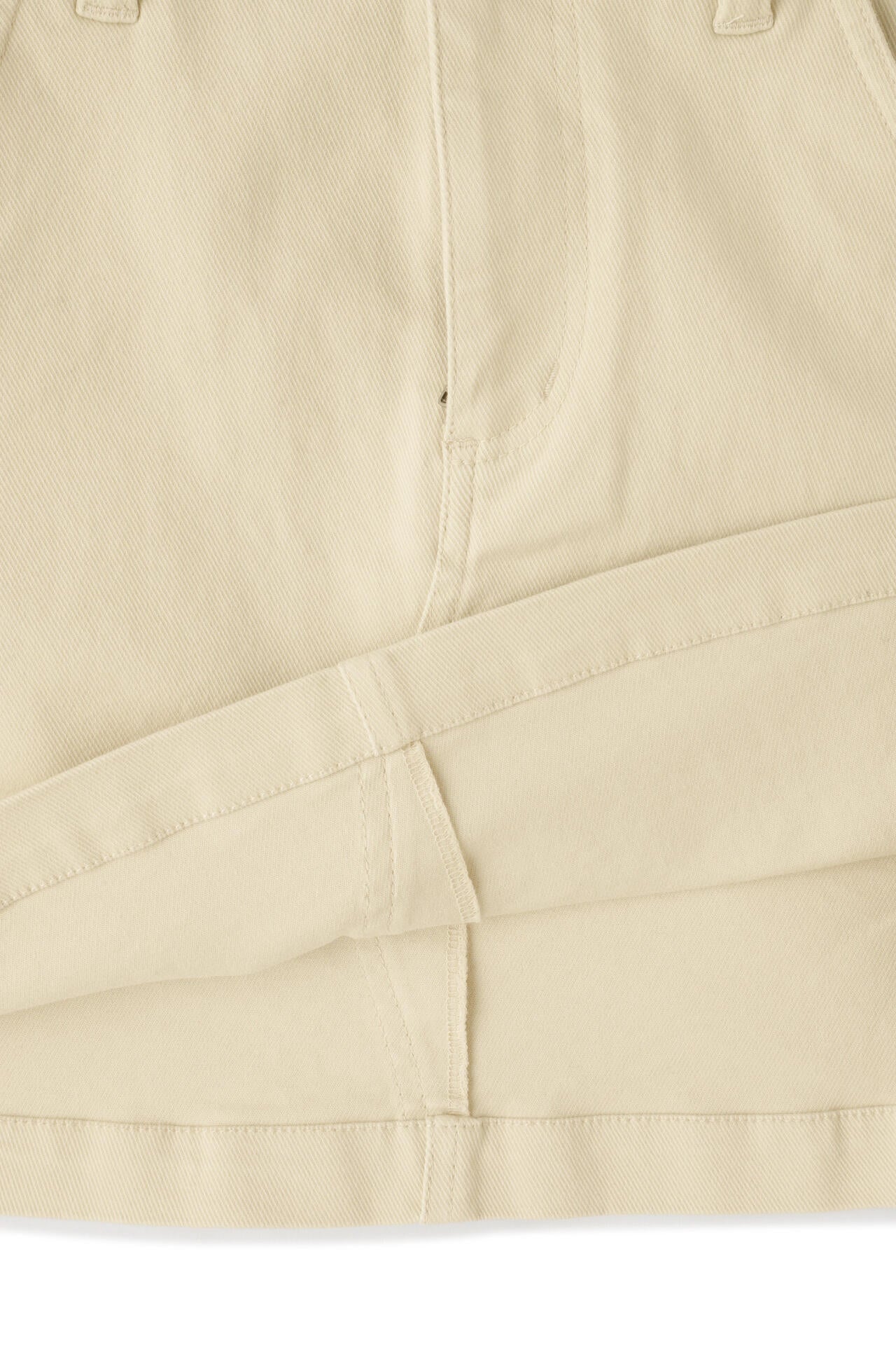 コットンストレッチツイル 表ピーチ 5ポケットスカート | PEARLY GATES