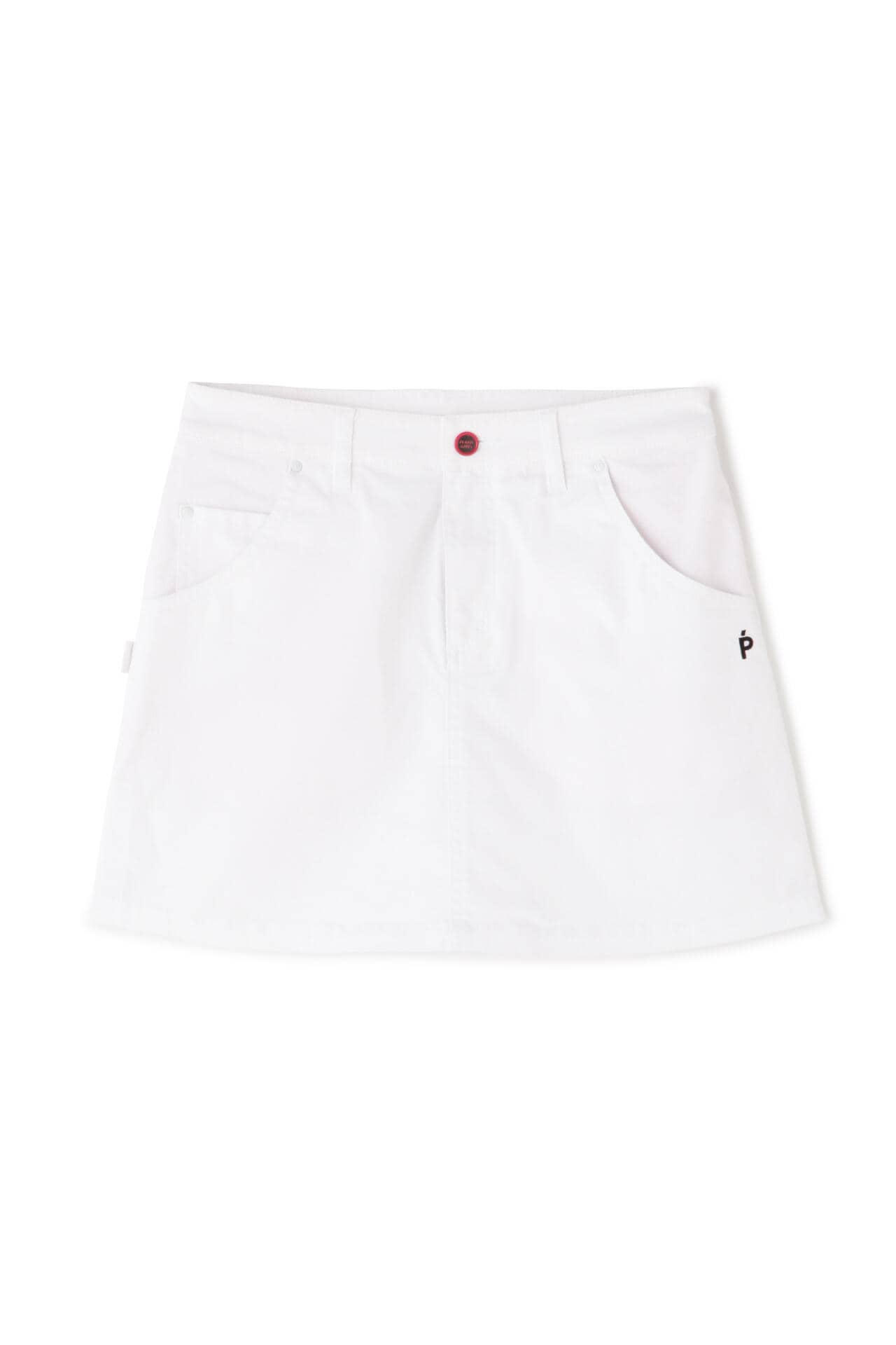 C/Peドライストレッチドビーカルゼ 5ポケットスカート ＜Pink with BLACK＞