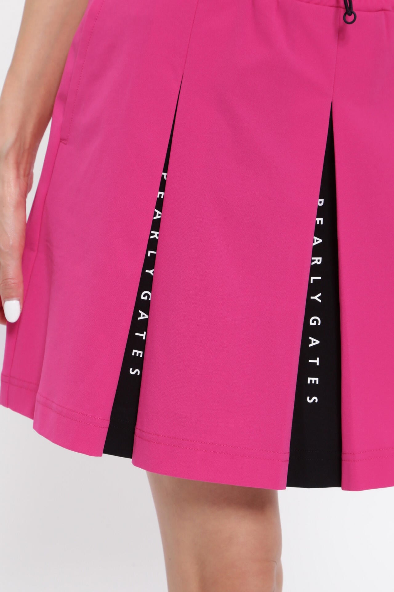 MFY裏カノコ プリーツスカート ＜Pink with BLACK＞