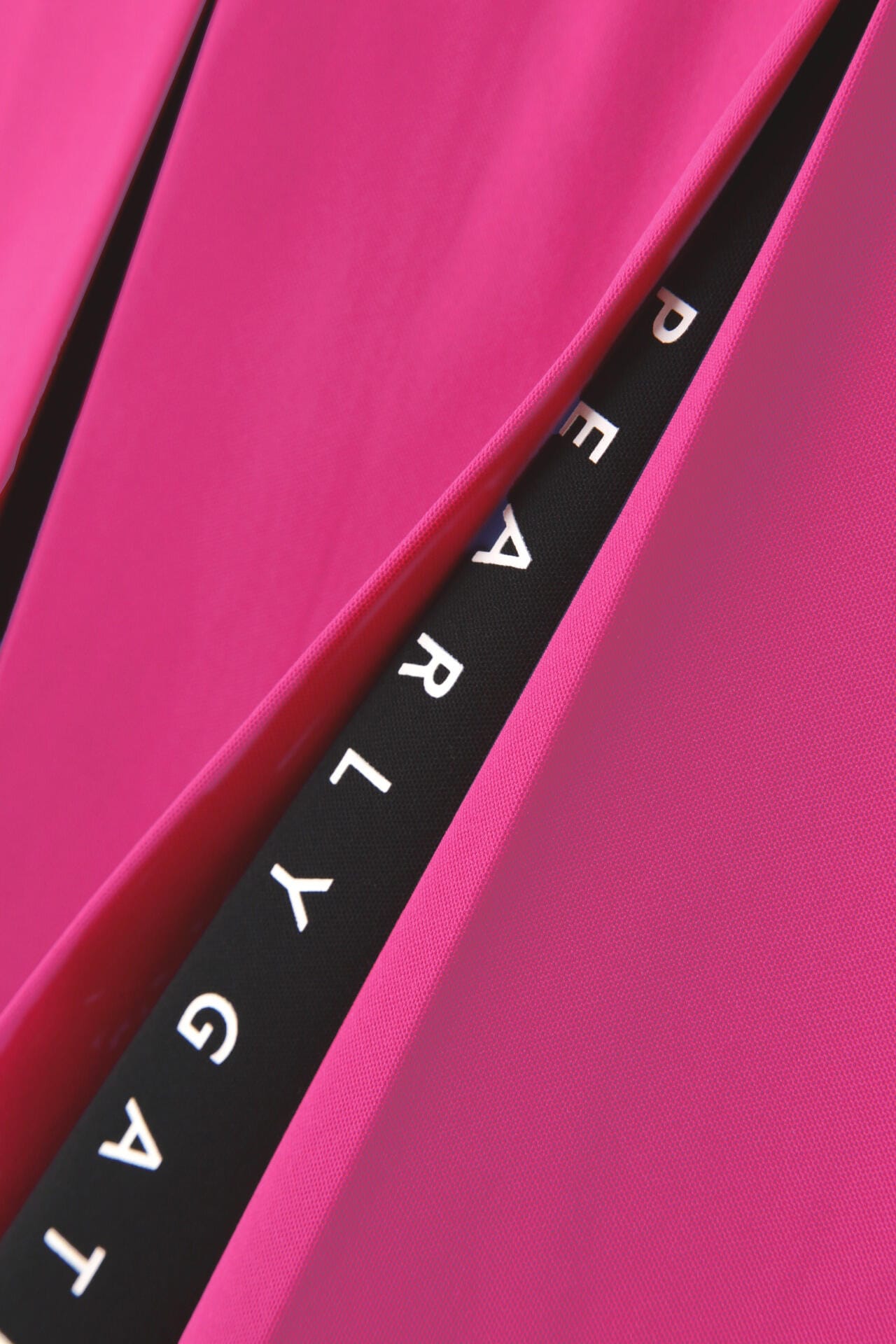 MFY裏カノコ プリーツスカート ＜Pink with BLACK＞ | PEARLY GATES
