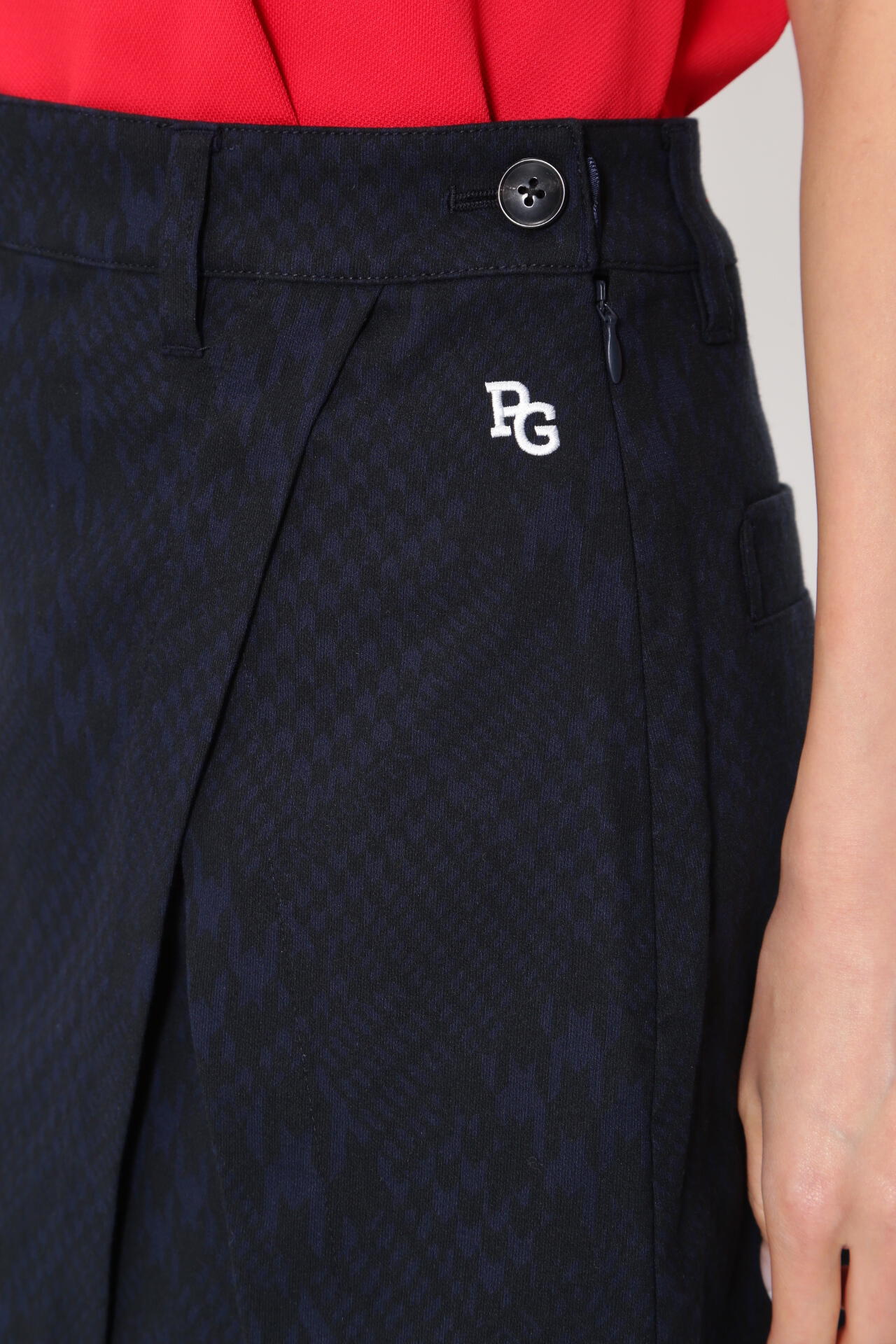 千鳥アーガイルジャガードスカート | PEARLY GATES（パーリーゲイツ