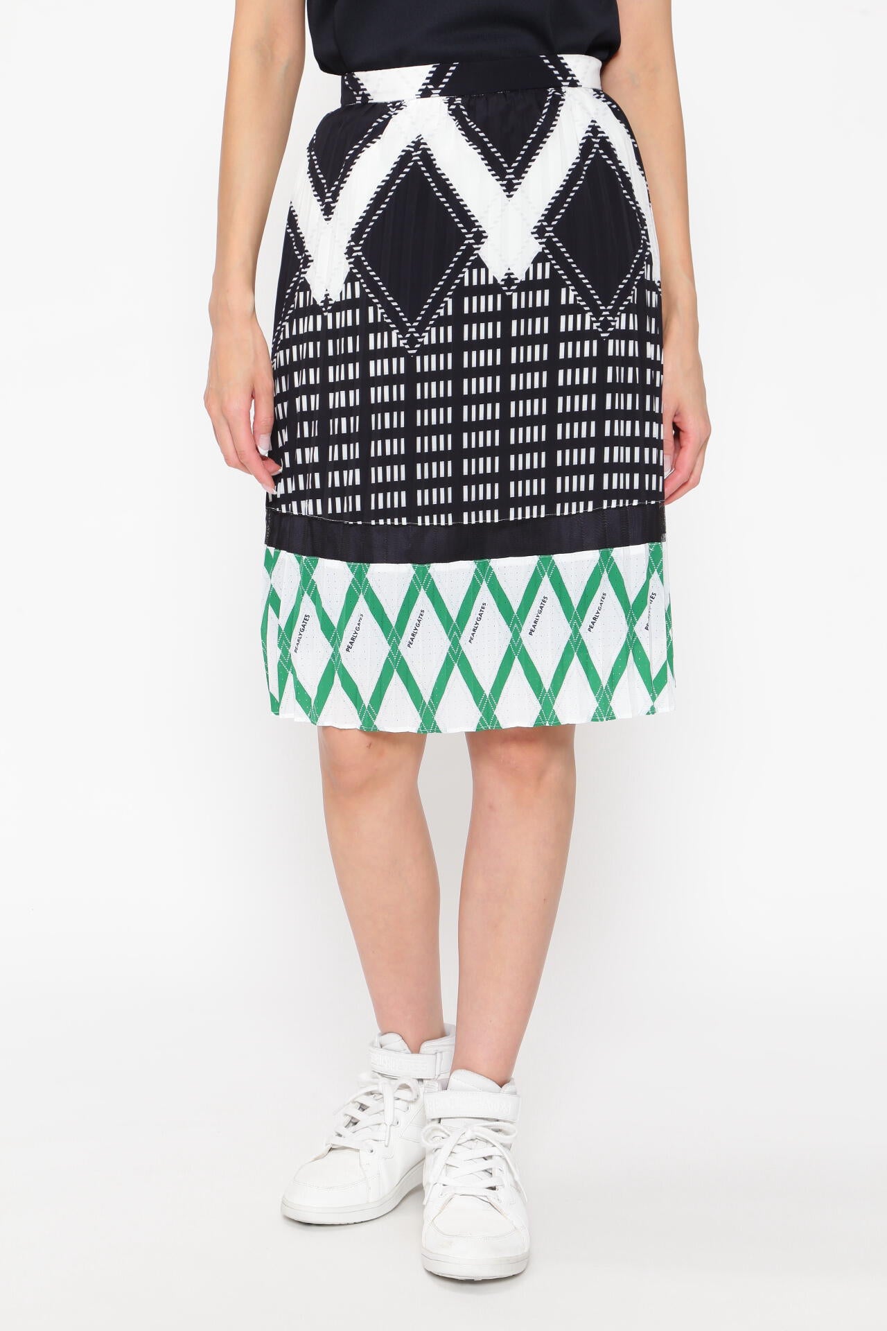 年末セール！新品未使用　PEARLY GATES ドット柄スカート 新品】パーリーゲイツ 中綿 リング スカート BIGドット柄 1 - メルカリ