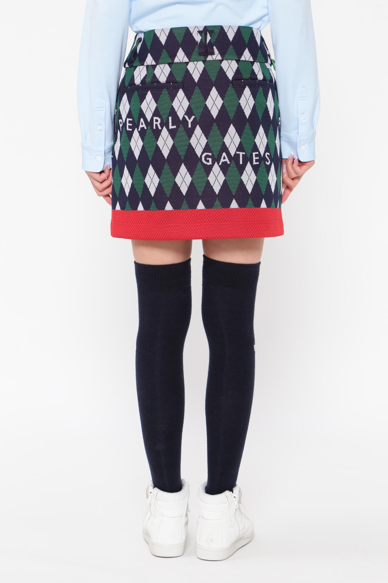 ロゴジャガード スカート ＜NEWアーガイル＞ | PEARLY GATES（パーリー
