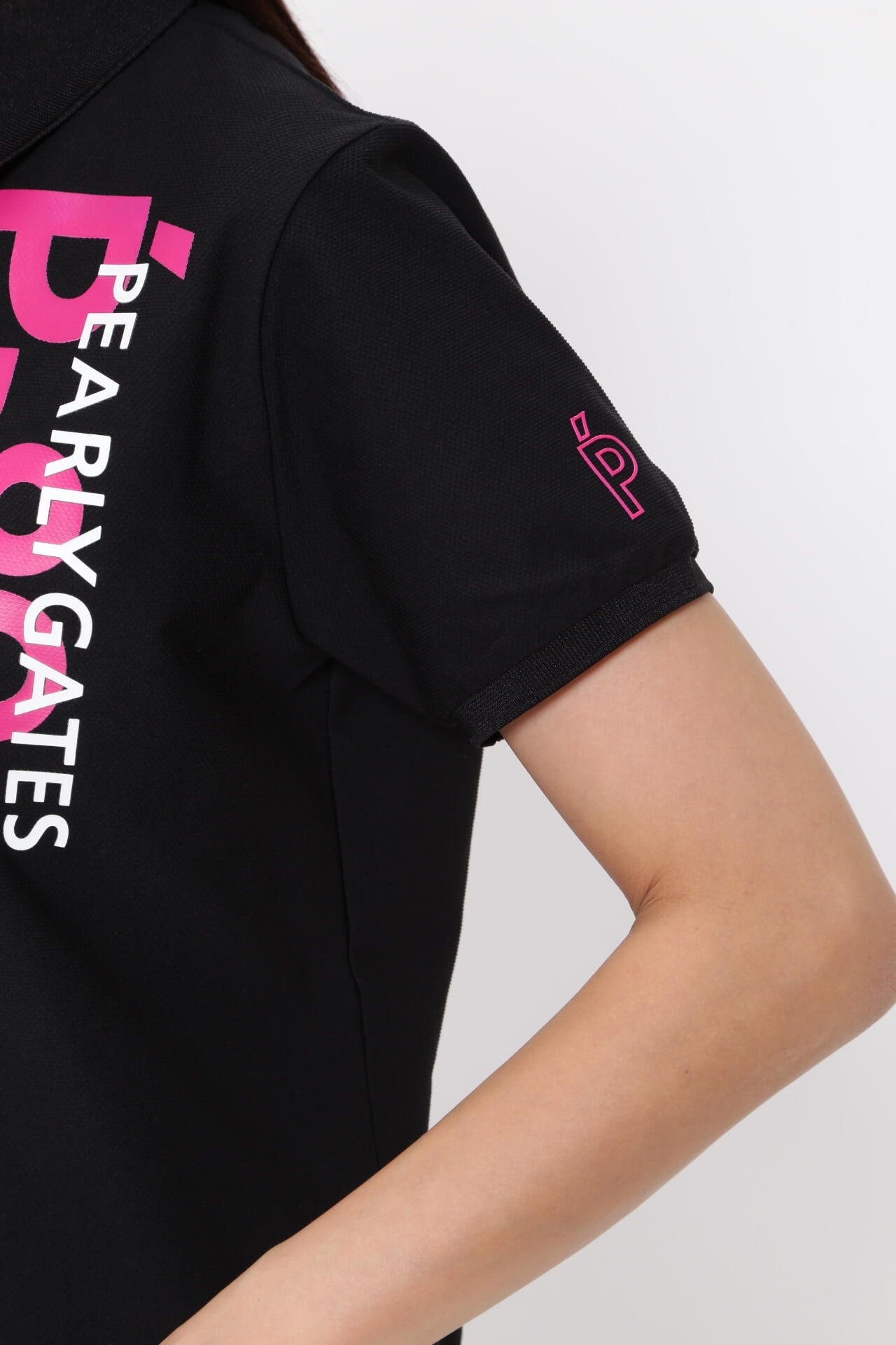 MFYキャンパスメッシュ 半袖ポロシャツ ＜Pink with BLACK＞ | PEARLY
