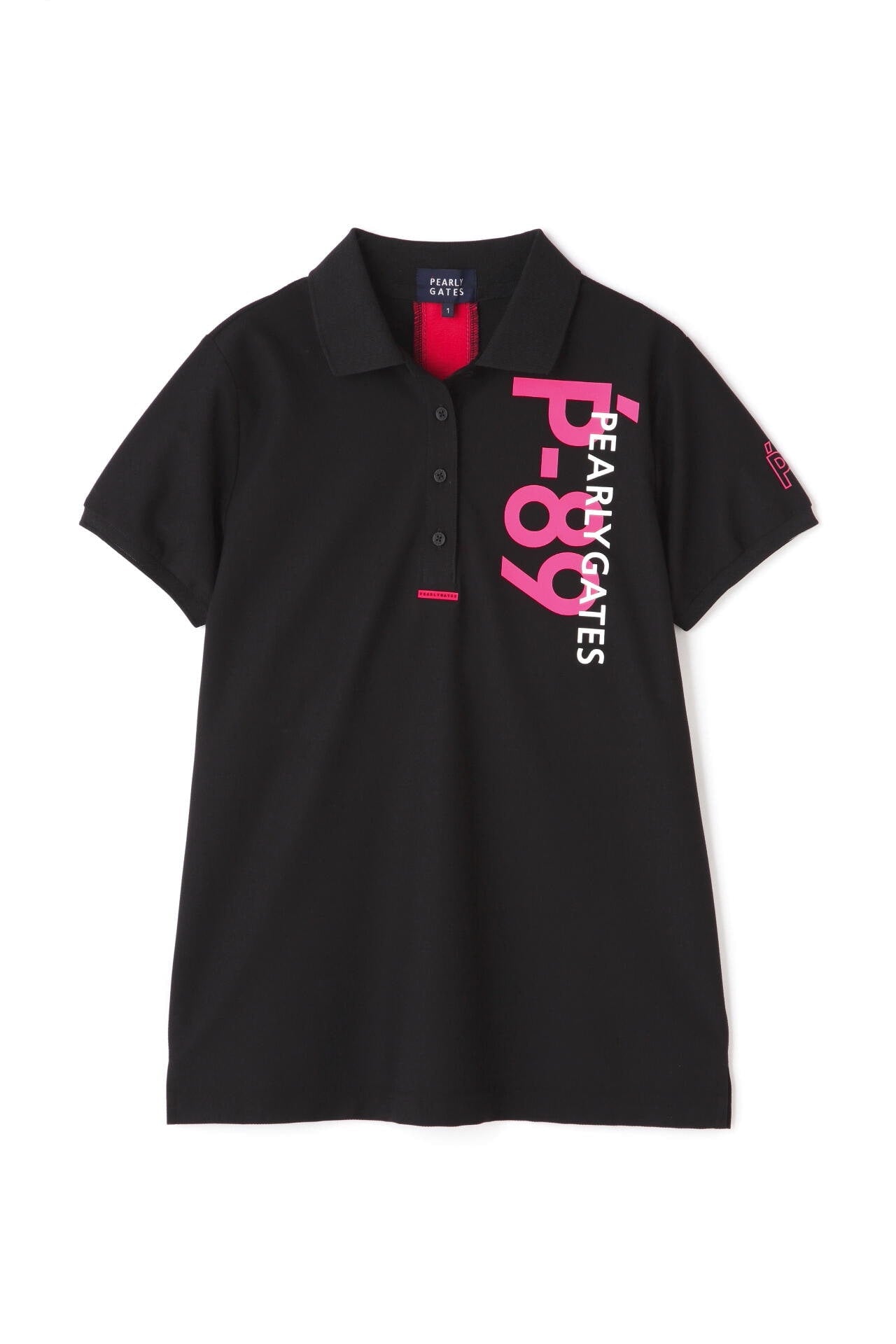 MFYキャンパスメッシュ 半袖ポロシャツ ＜Pink with BLACK＞