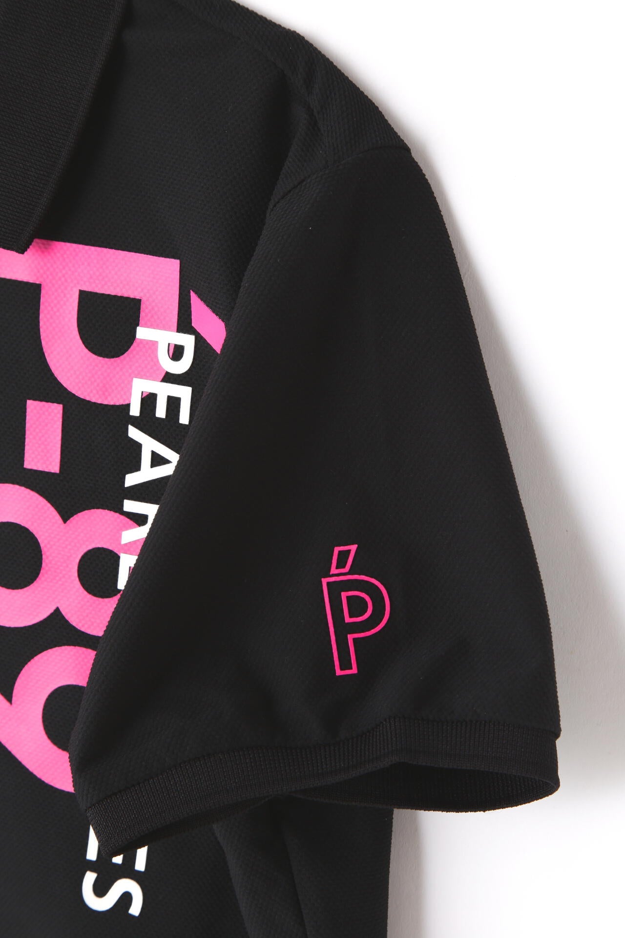 MFYキャンパスメッシュ 半袖ポロシャツ ＜Pink with BLACK＞