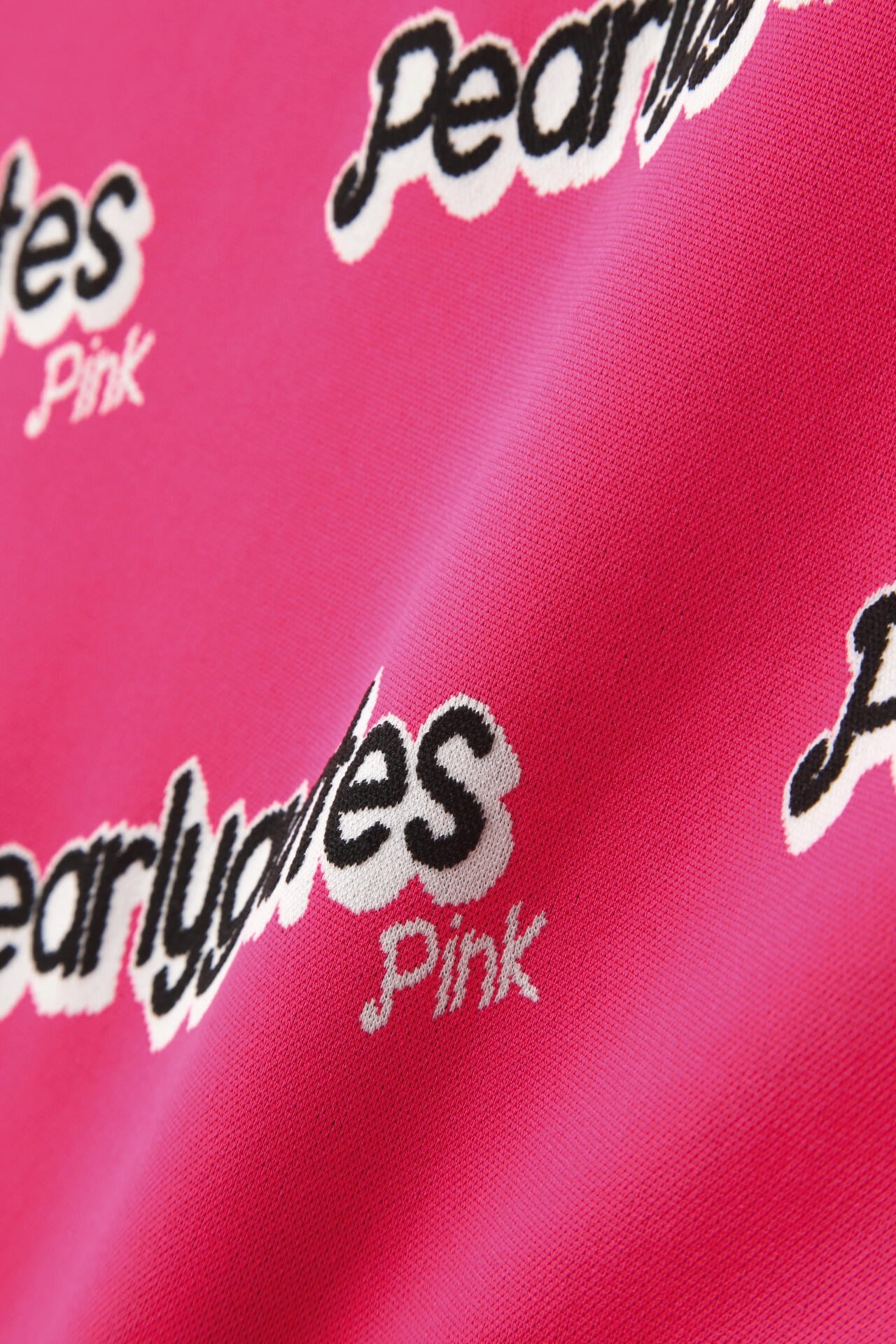 ロゴジャガード 半袖ポロシャツ ＜Pink with BLACK＞ | PEARLY GATES