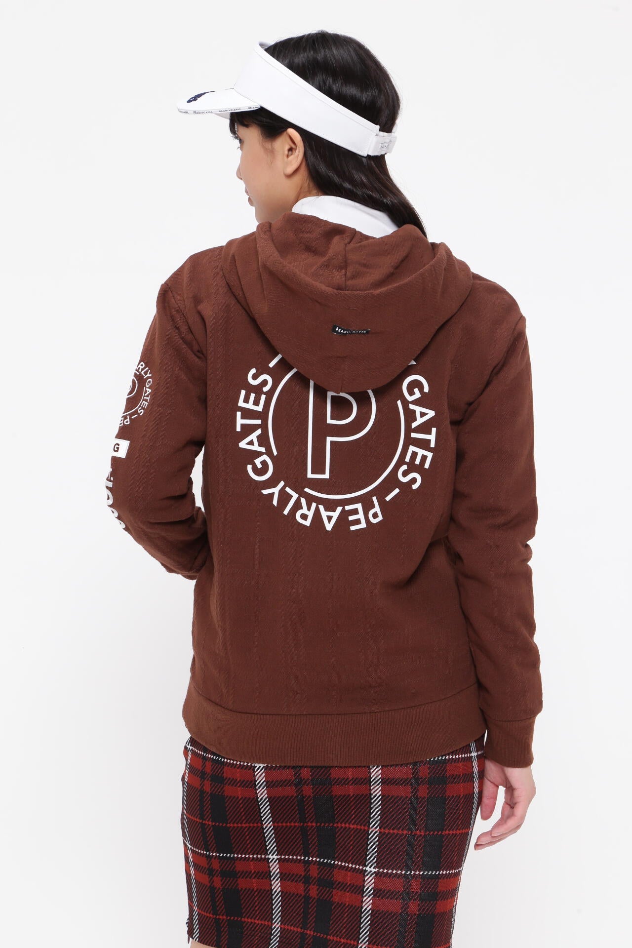 ★新品正規品 パーリーゲイツ コットン裏毛 フルジップフーディジャケット5(L) コットン裏毛ジャガード フルジップフーディジャケット | PEARLY GATES